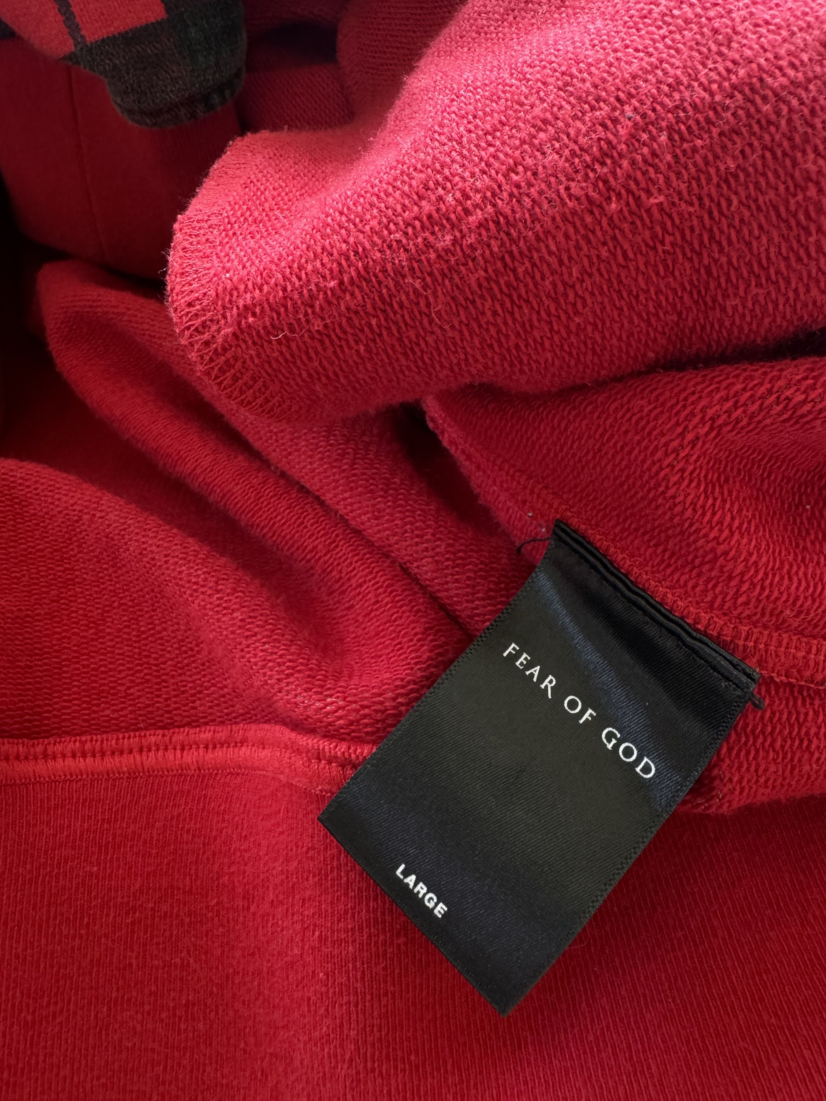 Fear of God Fear Of God 5th Collection Plaid Hoodie Size US L / EU 52-54 / 3 - 7 Thumbnail