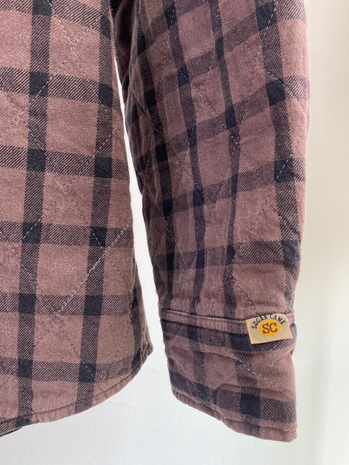 Sugar Cane 90’s Sugarcane by Toyo Enterprise Sunfaded Quilted Flannel Size US L / EU 52-54 / 3 - 6 Thumbnail