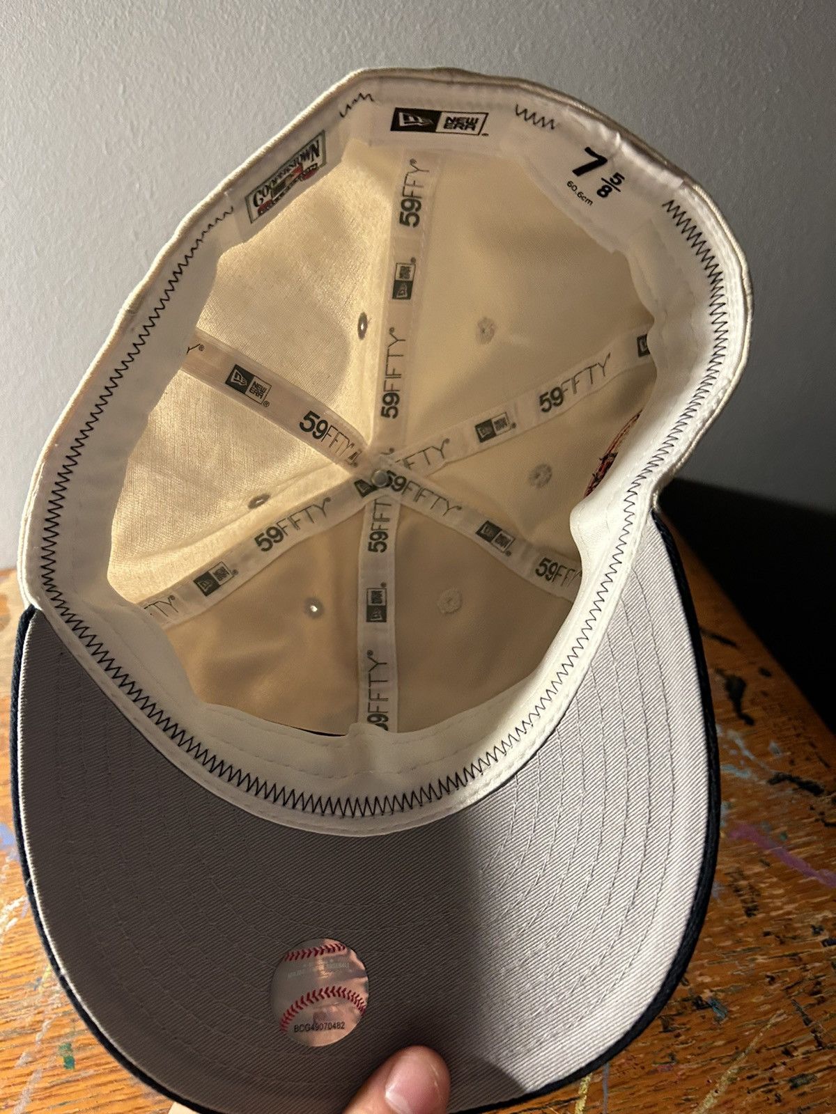 New Era New era Yankees 50th anniversary fitted Size 46 - 5 Thumbnail