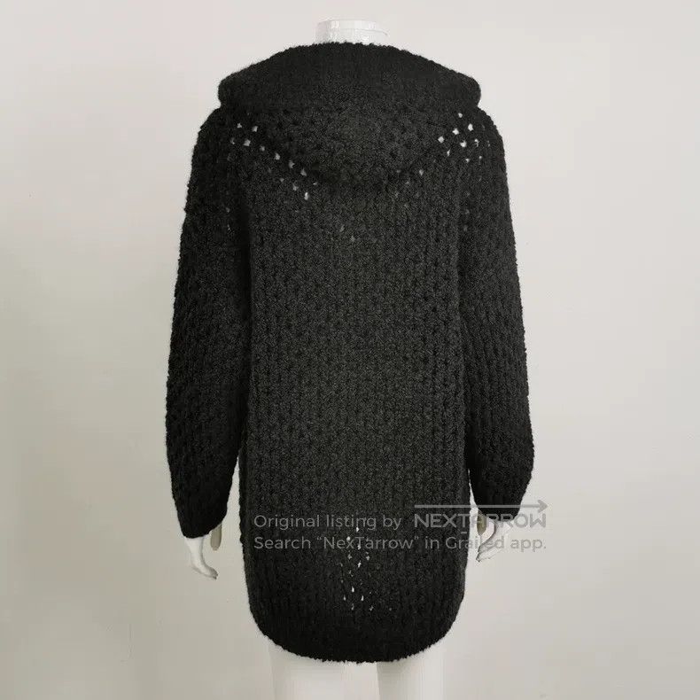 Brunello Cucinelli Brunello Cucinelli Black Knit Jacket Size S / US 4 / IT 40 - 2 Thumbnail