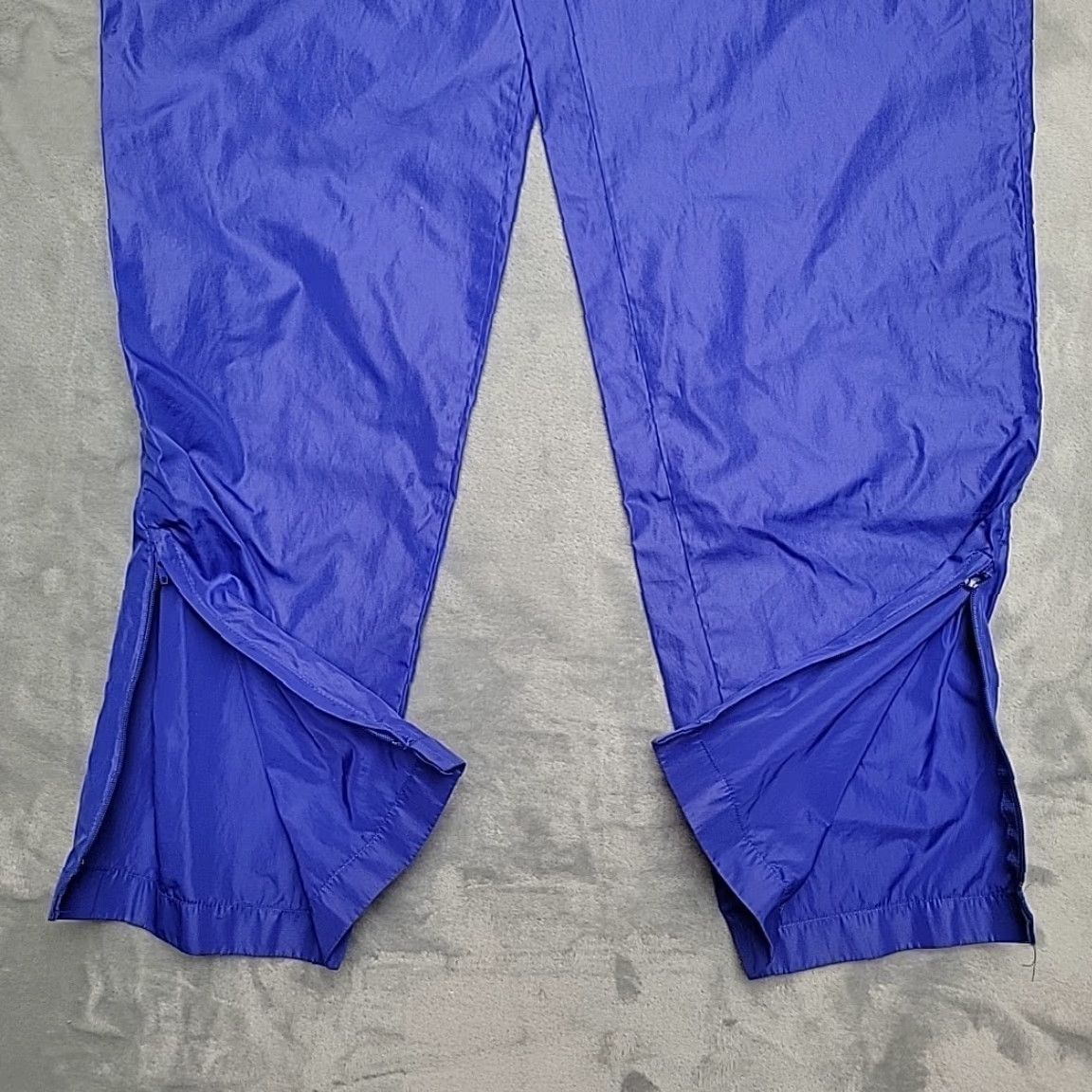 Nike VINTAGE Nike Track Pants Women MBlue Pink Windbreaker Jogger Swoosh 80s 90s Retro Size 32" / US 10 / IT 46 - 2 Thumbnail