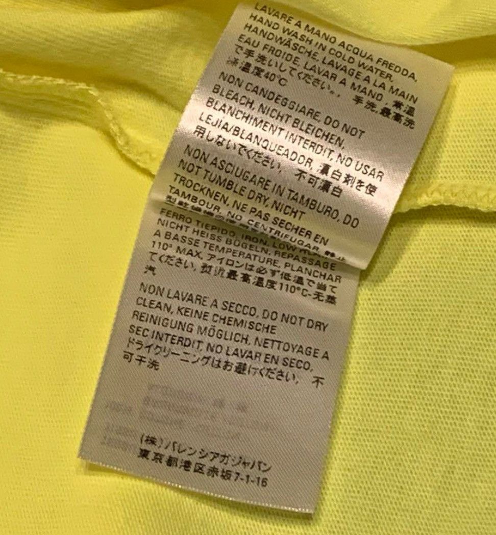 Balenciaga 🇫🇷 Logo Neon T-Shirt