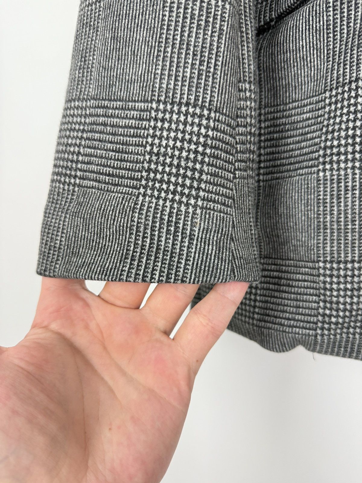Rag & Bone Rag&Bone New York Gray Check Cotton Margot Blazer Jacket 4 Size S / US 4 / IT 40 - 7 Thumbnail