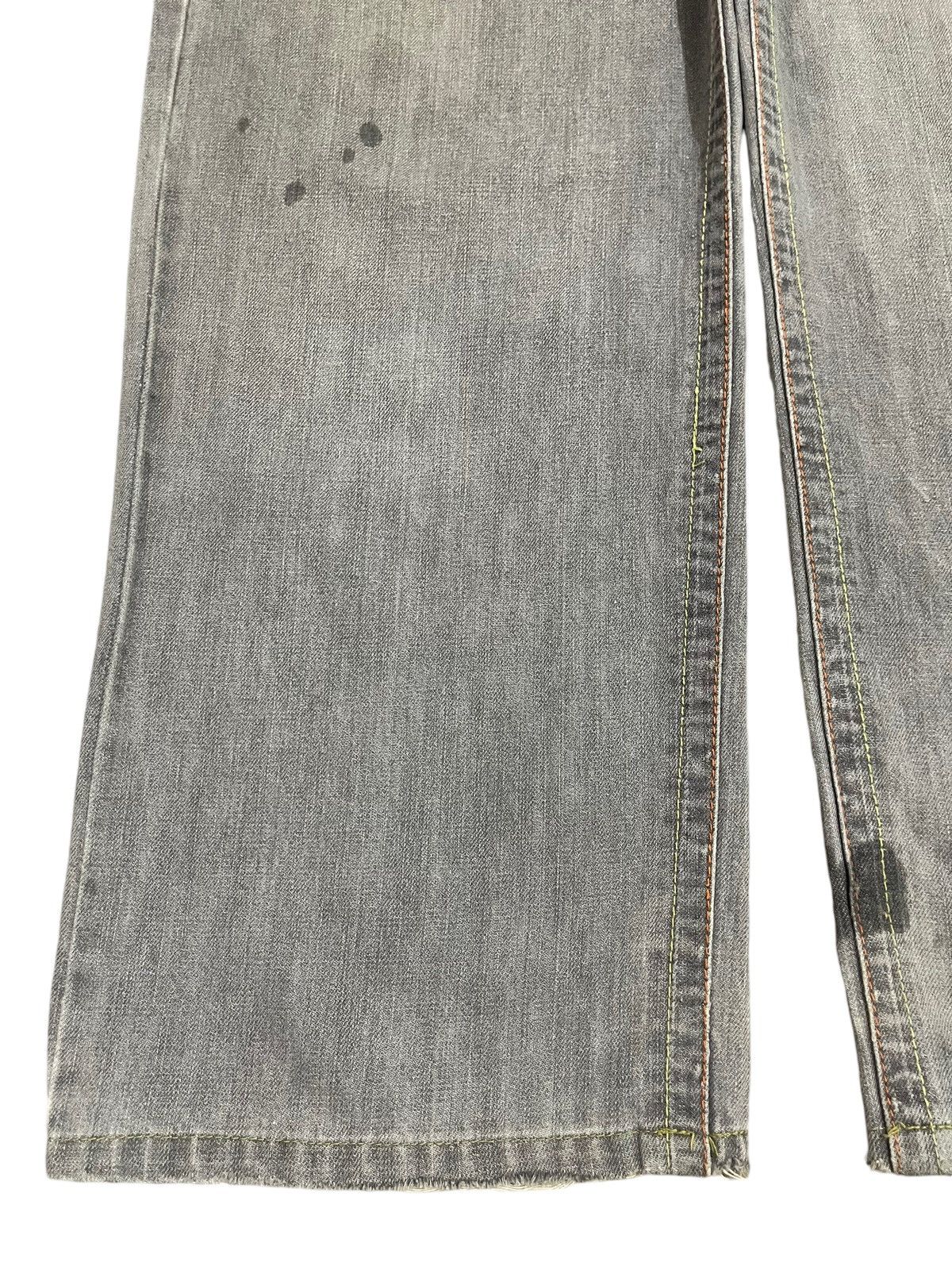JNCO Vintage Japanese Brand Faded Wash Style Baggy Jeans Size US 32 / EU 48 - 7 Thumbnail