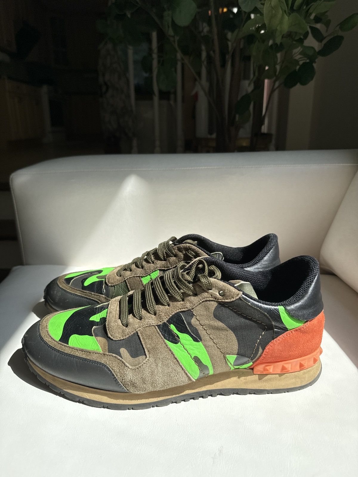 Valentino Valentino camo sneaker Size US 9.5 / EU 42-43 - 7 Thumbnail