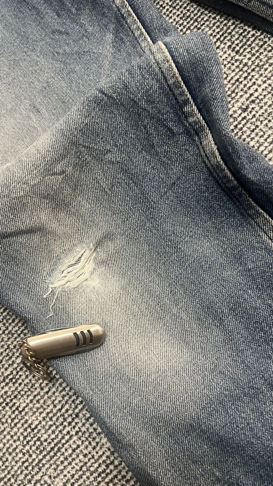 A.P.C. Vintage APC Distressed APC Selvedge jeans Size US 30 / EU 46 - 9 Thumbnail