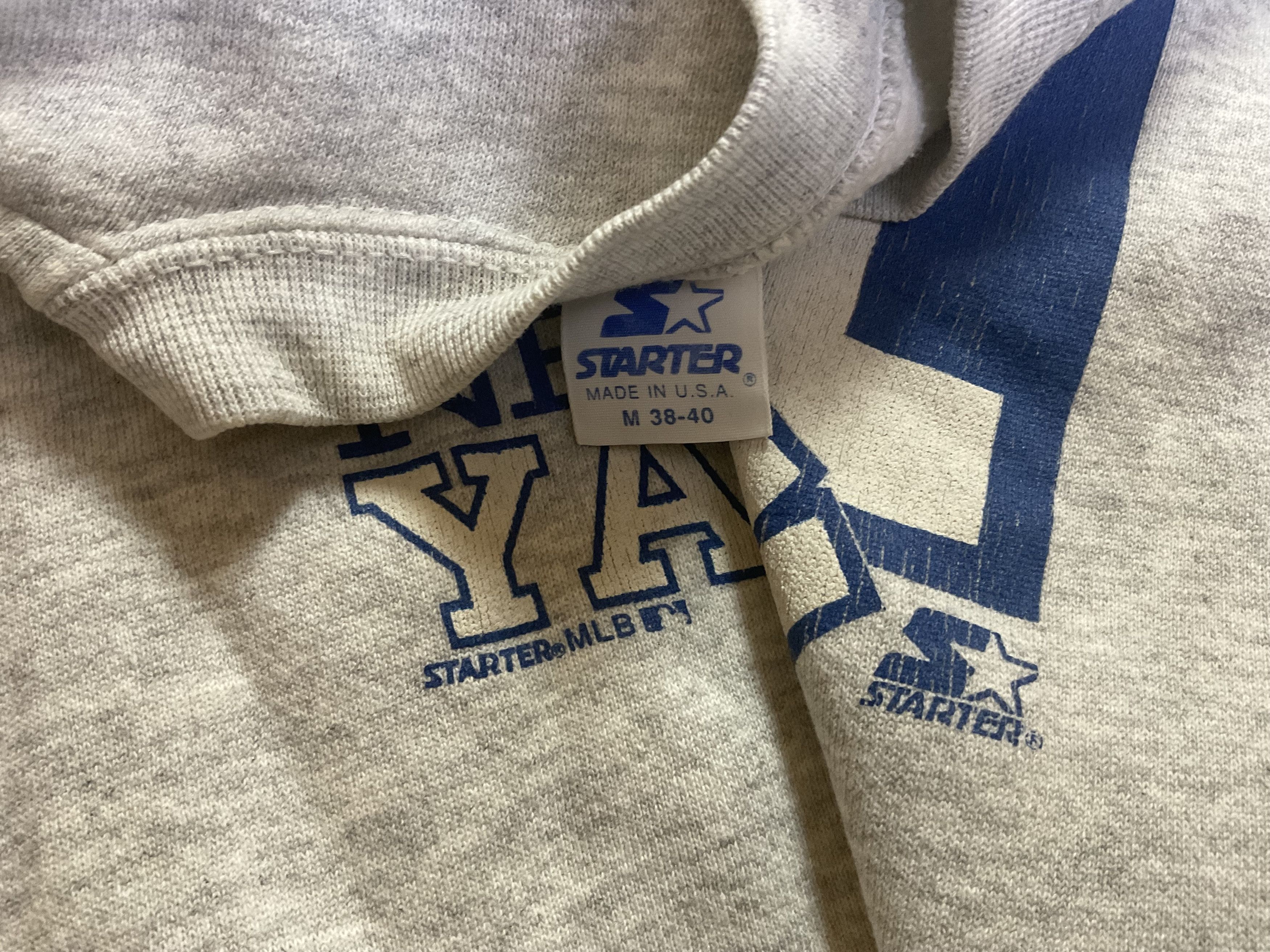 MLB Vtg 90s Starter New York Yankees Hardball Sweatshirt Size US M / EU 48-50 / 2 - 4 Thumbnail