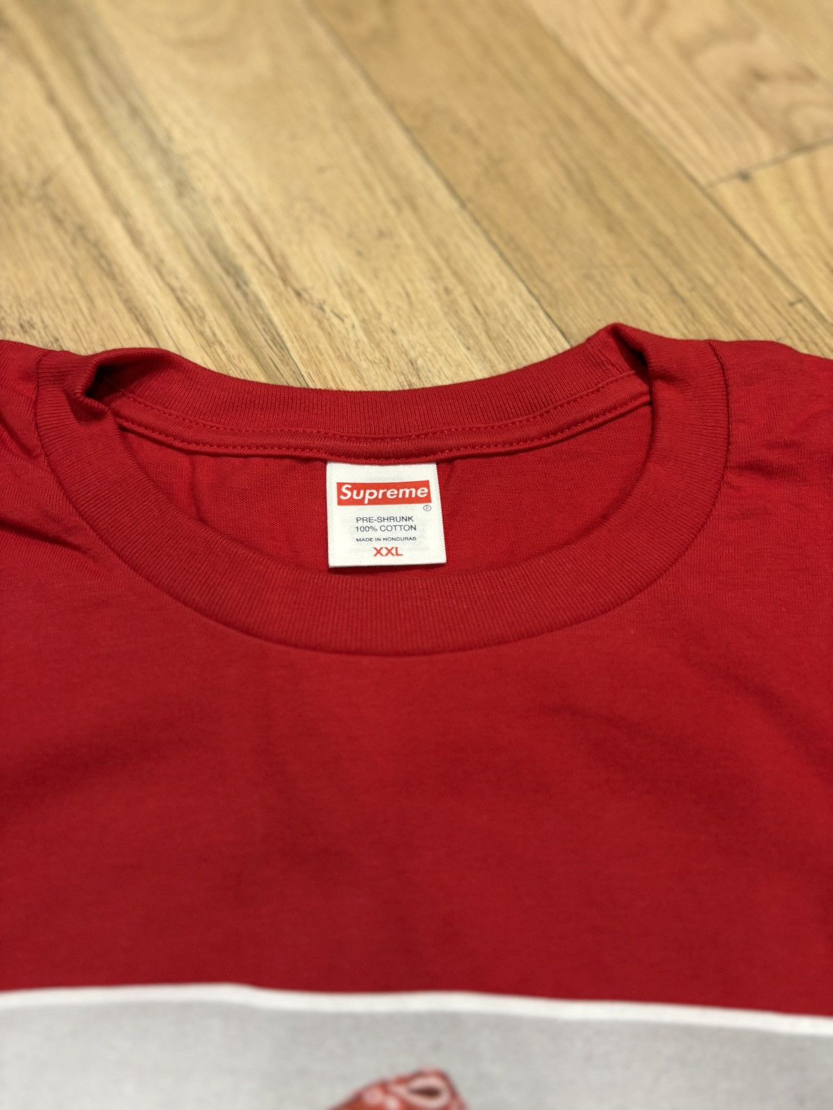 Supreme Supreme Red Playboi Carti Tee DS Size XXL Size US XXL / EU 58 / 5 - 2 Thumbnail