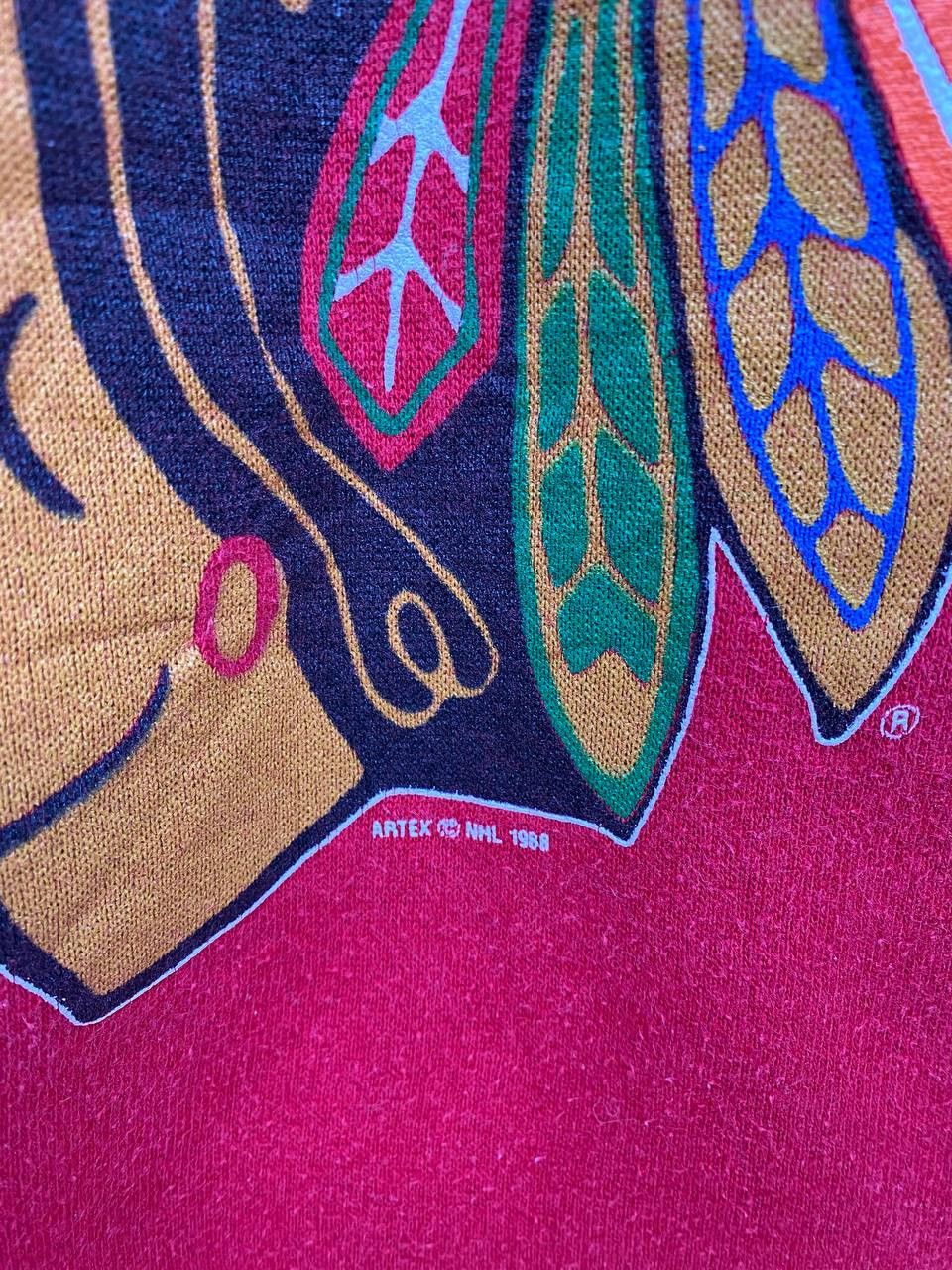 NHL Vintage 1988 Chicago Blackhawks NHL Sweatshirt Size US XL / EU 56 / 4 - 3 Thumbnail
