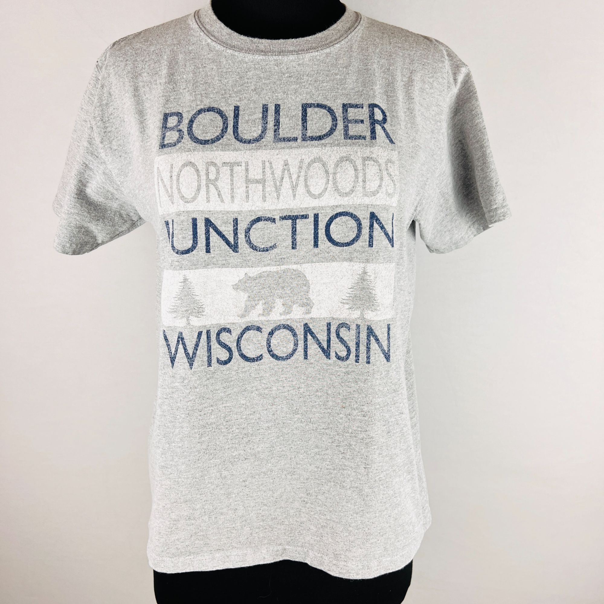 Other Boulder Junction Wisconsin Northwoods Kids Large T-Shirt Shi Size US S / EU 44-46 / 1 - 1 Thumbnail