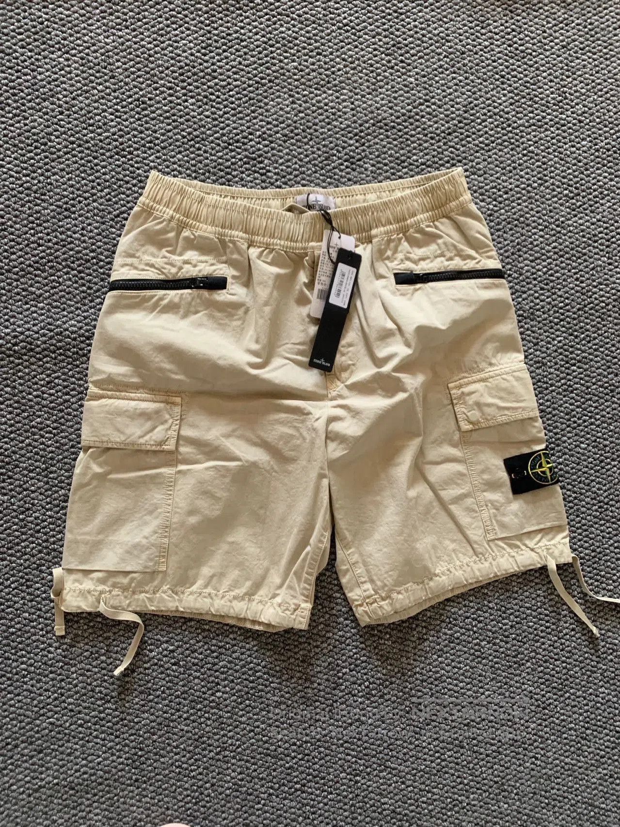 Stone Island Stone Island Washed Cotton Shorts. Size US 34 / EU 50 - 1 Thumbnail