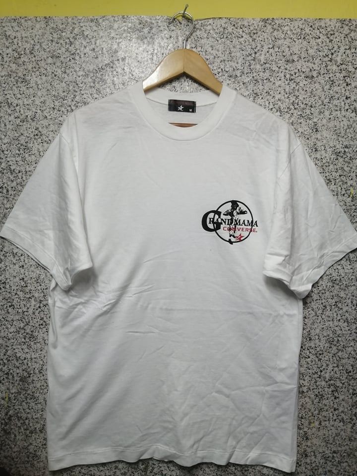 Converse × Rap Tees × Vintage VINTAGE 90s CONVERSE LARRY JOHNSON GRANDMAMA TSHIRT RARE Size US M / EU 48-50 / 2 - 1 Thumbnail