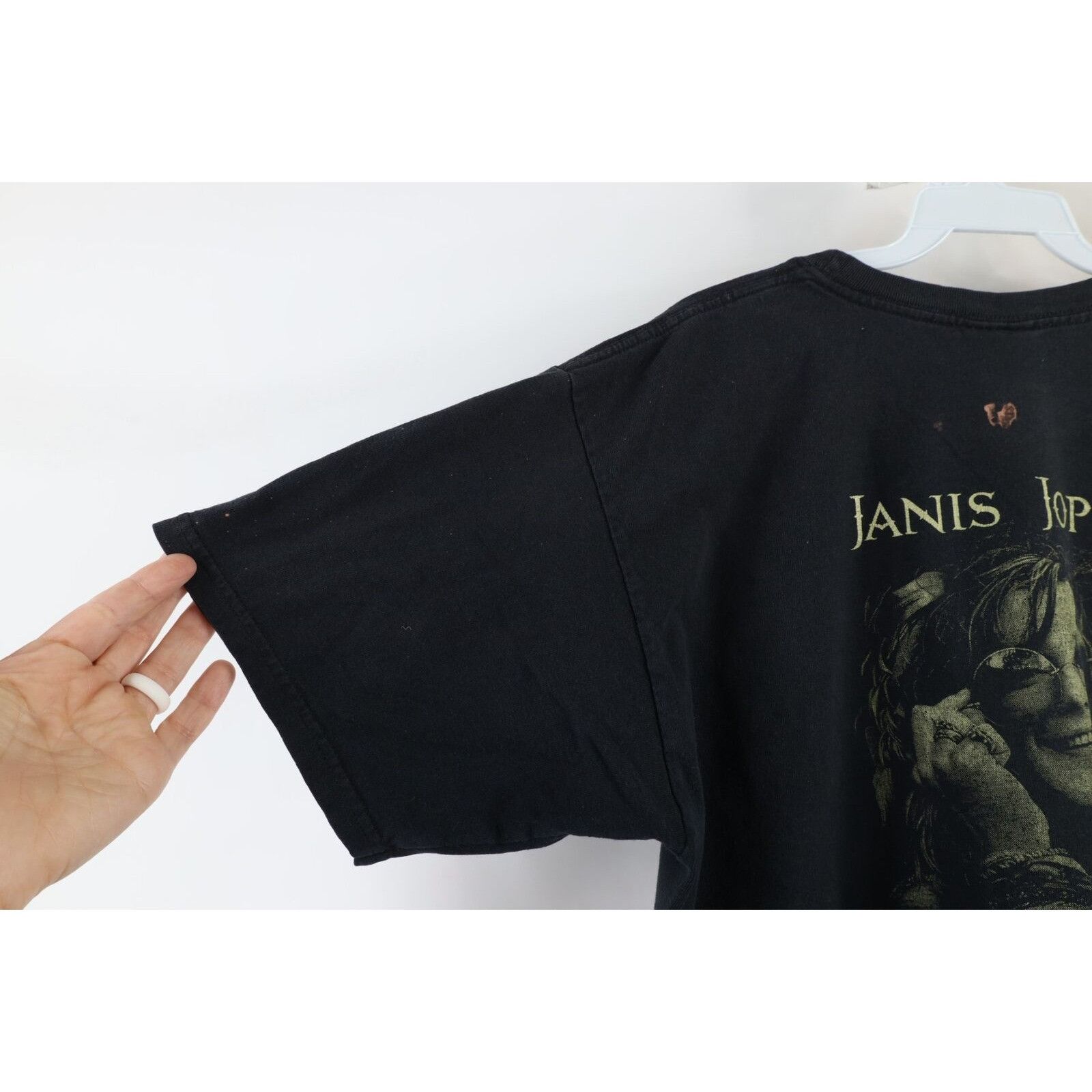 Vintage Vintage Distressed Janis Joplin Standing Nude Band T-Shirt Size US M / EU 48-50 / 2 - 15 Thumbnail