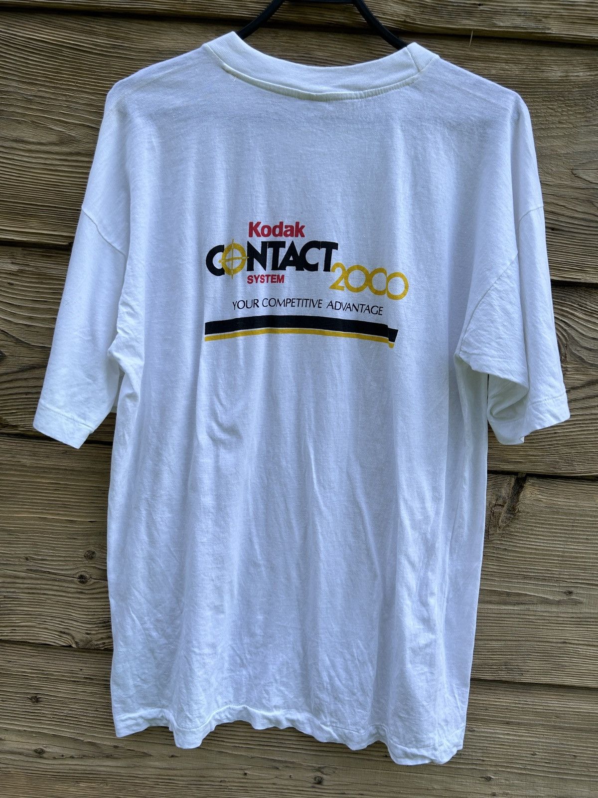 Kodak 90s Vintage 1992 Olympics Kodak Contact Photo Sponsor Tee Size US XL / EU 56 / 4 - 1 Thumbnail