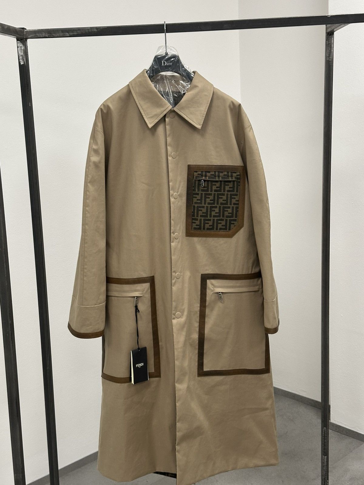 Fendi Trenche Fendi Size US S / EU 44-46 / 1 - 1 Thumbnail