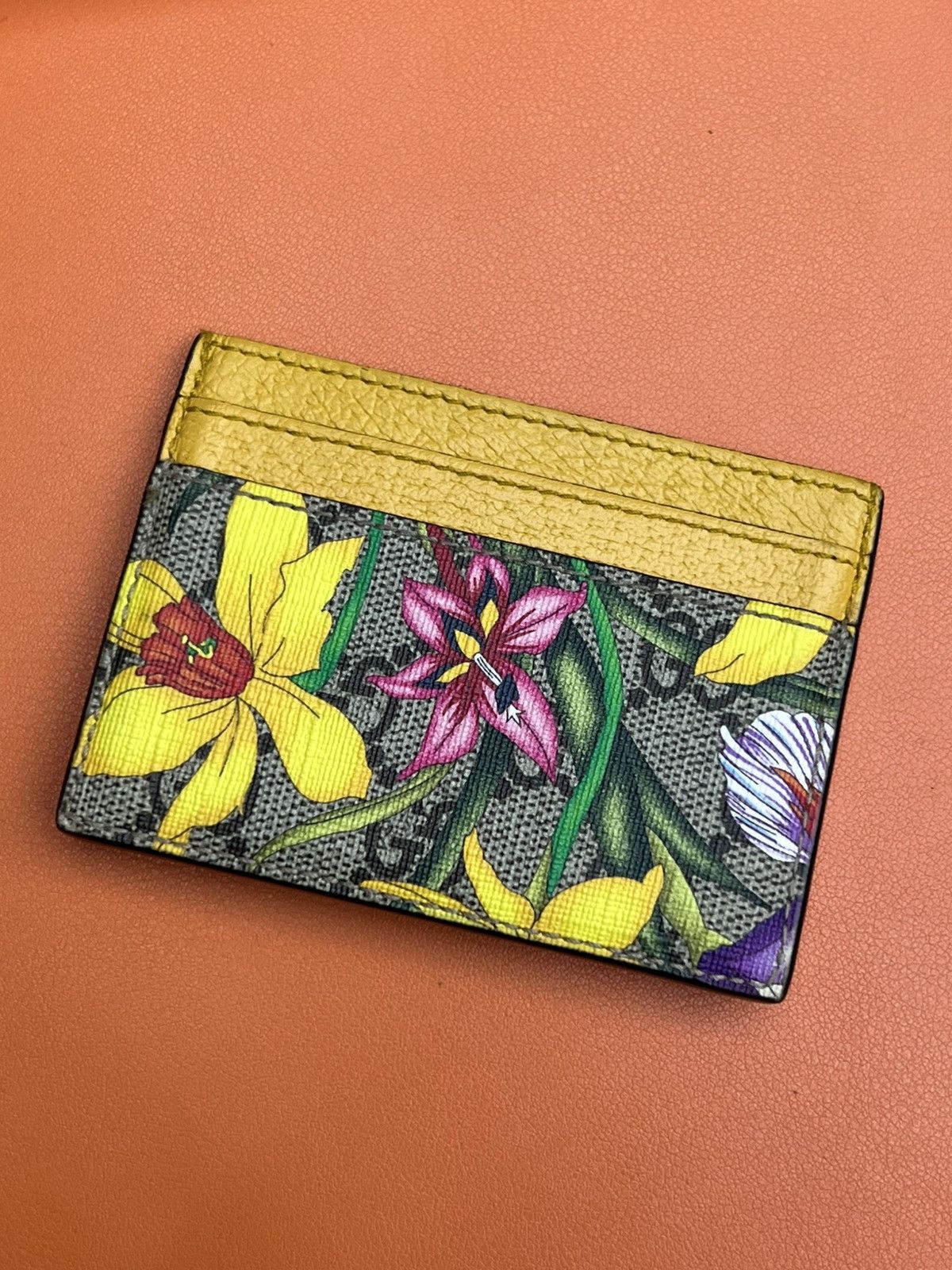 Gucci Gucci Floral Print Holder Size ONE SIZE - 2 Thumbnail
