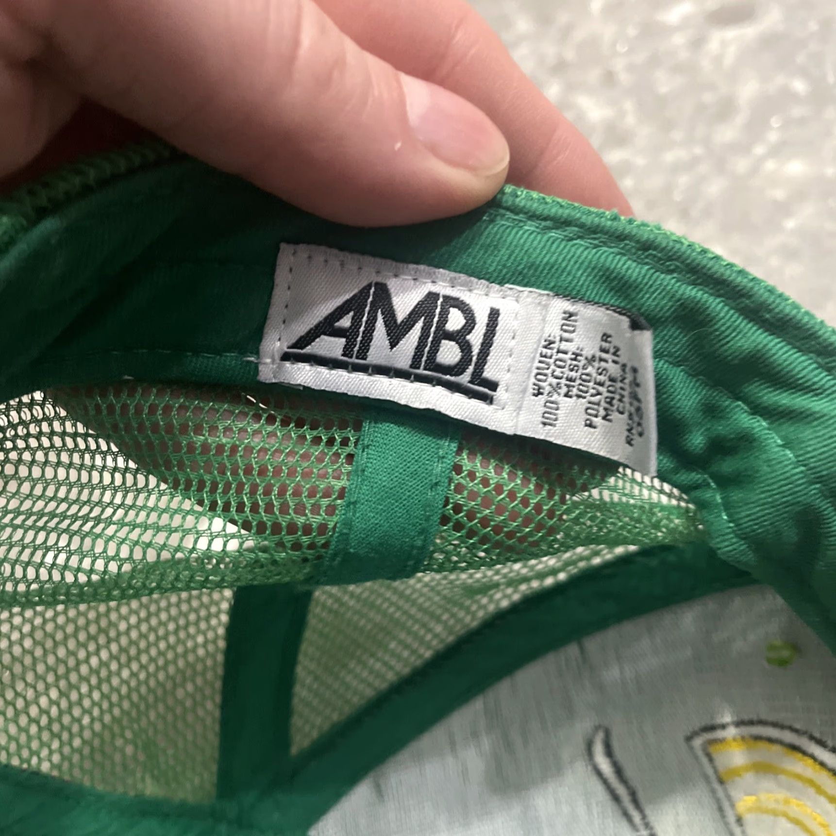 Vintage VINTAGE AMBL Dragon Dinosaur Rare Trucker Baseball Hat Cap Adjustable Size ONE SIZE - 8 Thumbnail