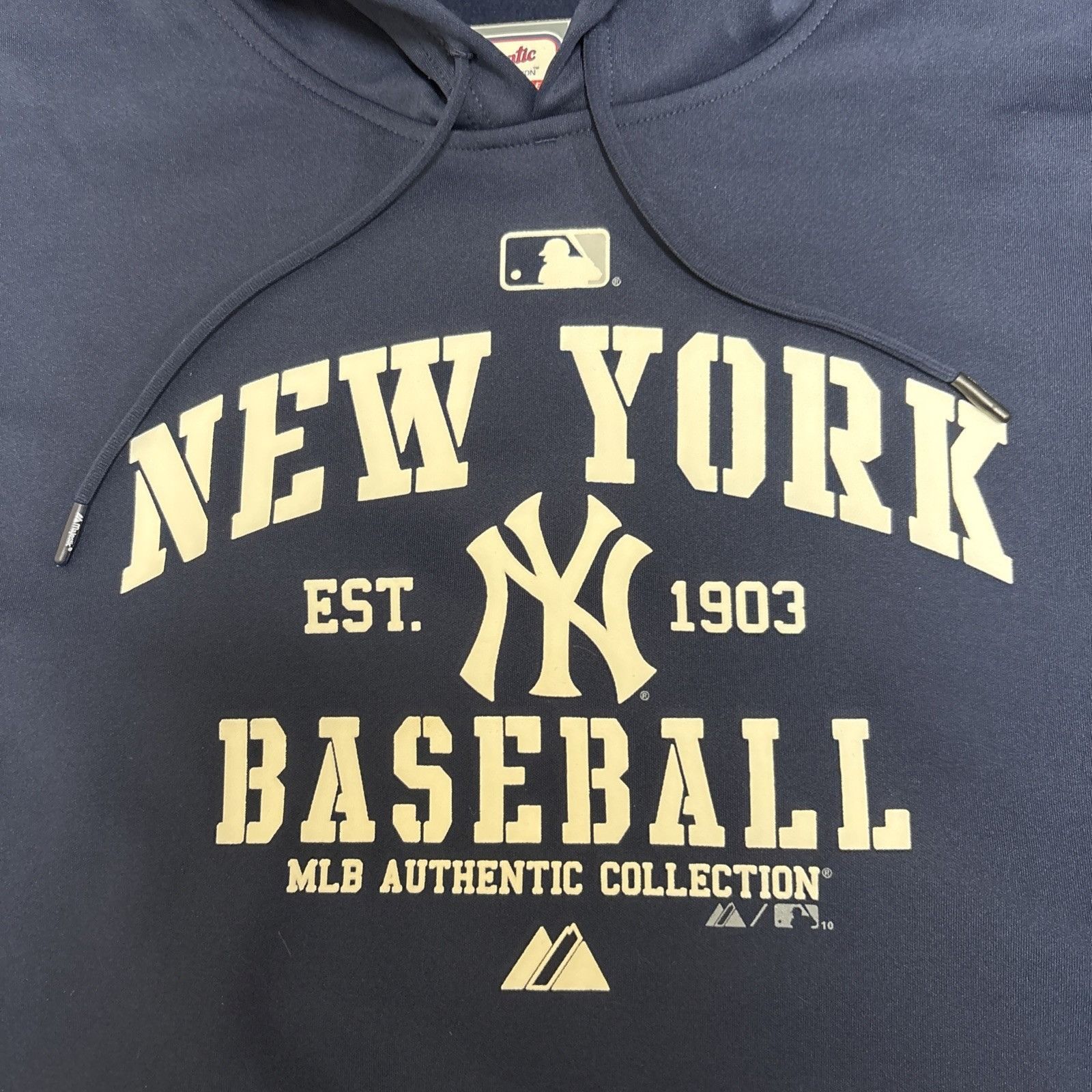 Majestic New York Yankees Hoodie Mens L MLB Baseball Pullover Sweatsh Size US L / EU 52-54 / 3 - 5 Thumbnail