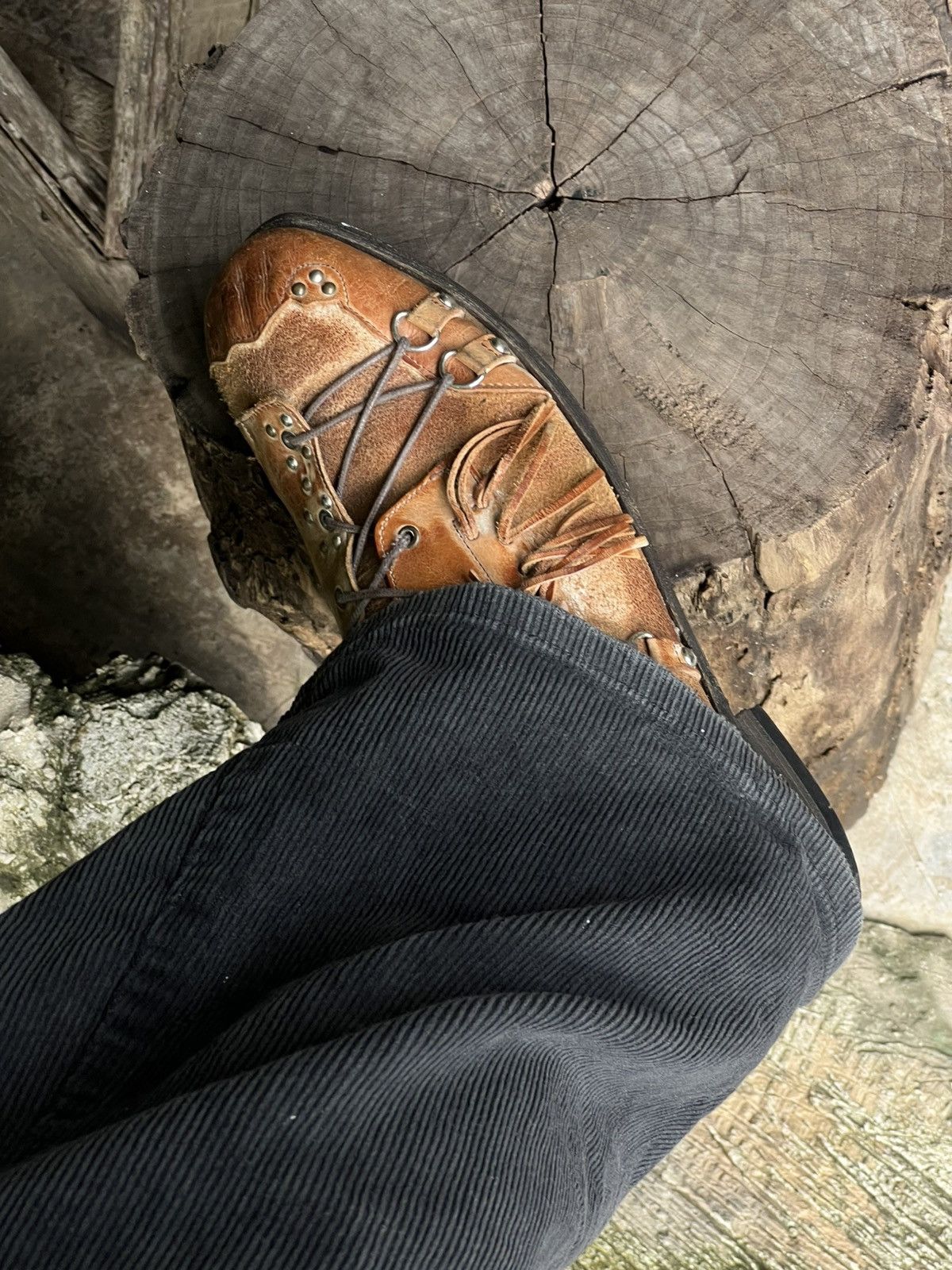 Other Avant Garde* Whoop'ee Japan Leather Boots Size US 10.5 / EU 43-44 - 6 Thumbnail