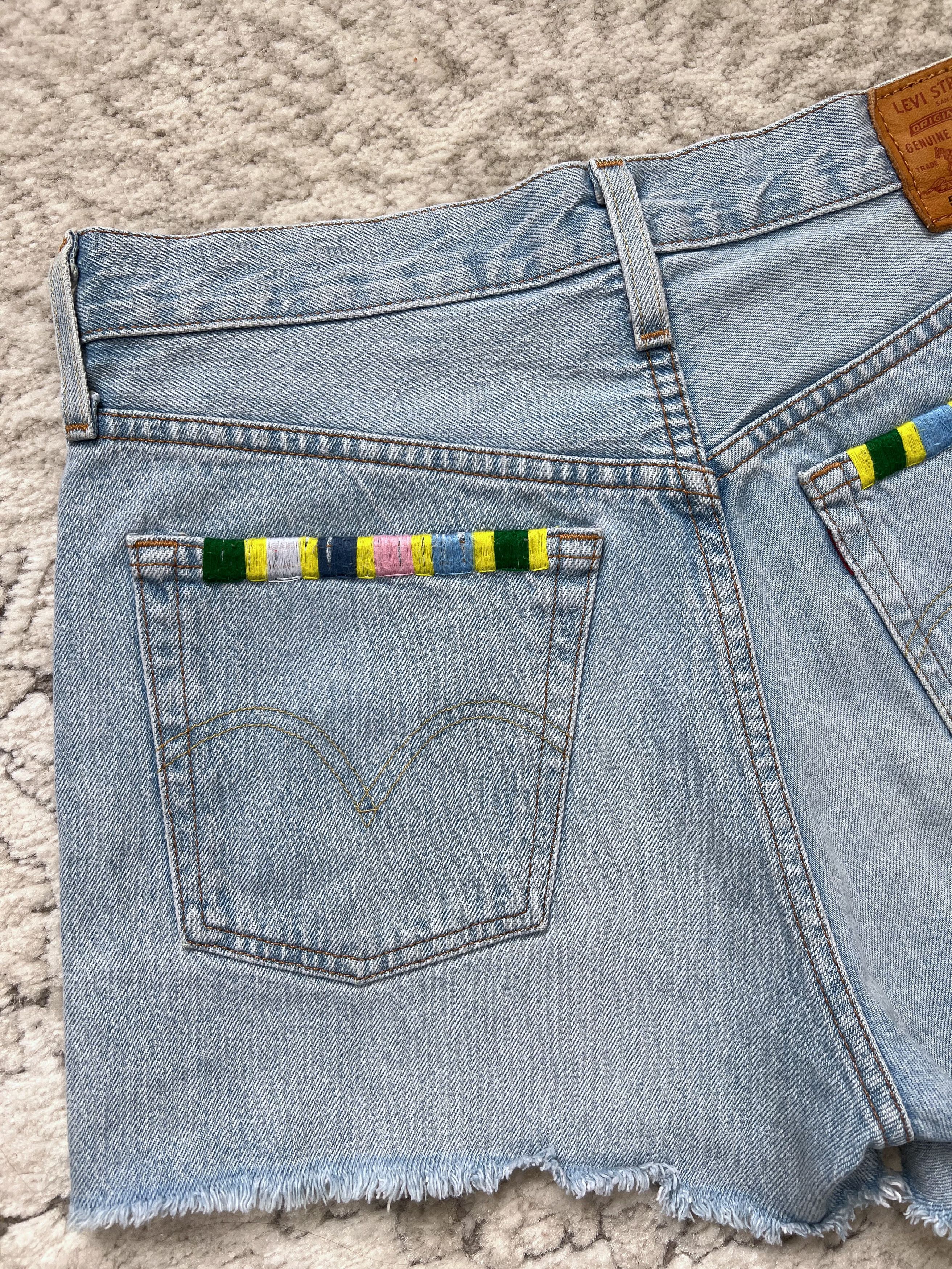 Levi's Levi’s 501 High Rise Cut-Off Women Denim Shorts 30"-31" Size 30" / US 8 / IT 44 - 8 Thumbnail