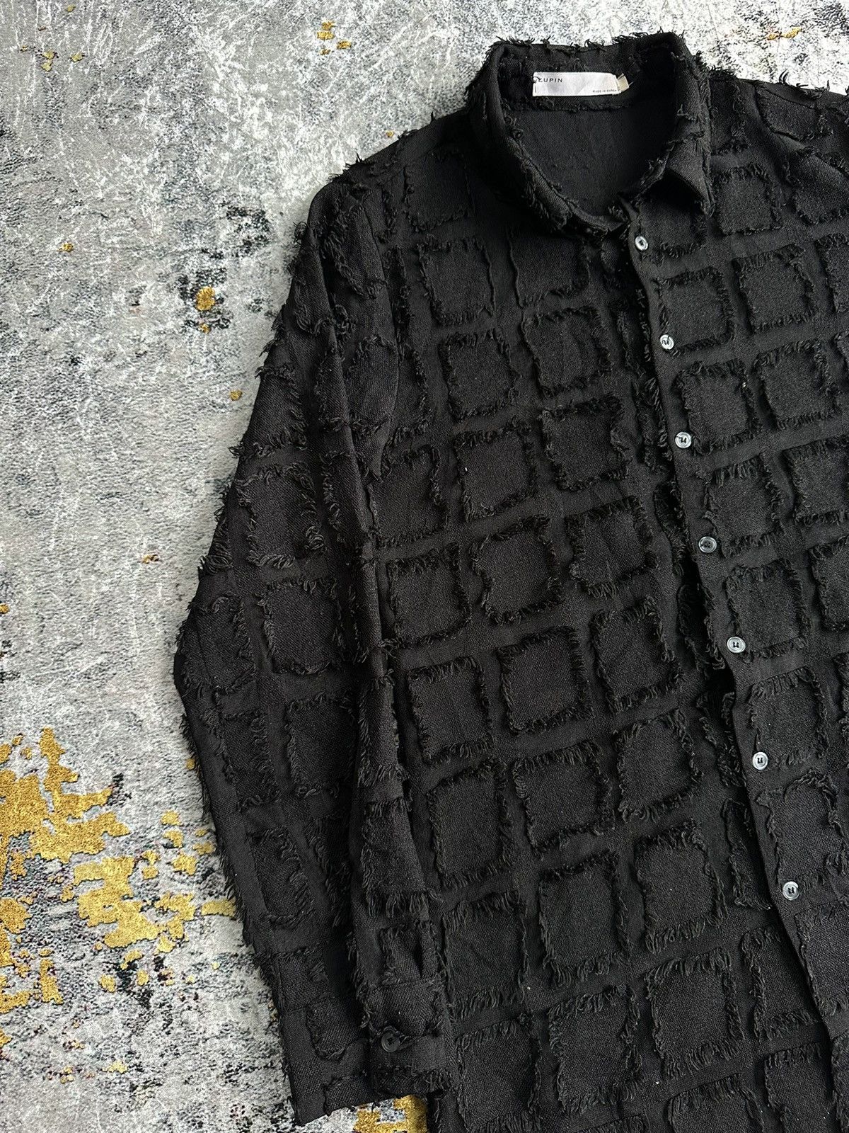 Isamu Katayama Backlash SICK DISTRESSED FASHION LUPIN PUNK SHIRT BALENCIAGA STYLE Size US M / EU 48-50 / 2 - 4 Thumbnail