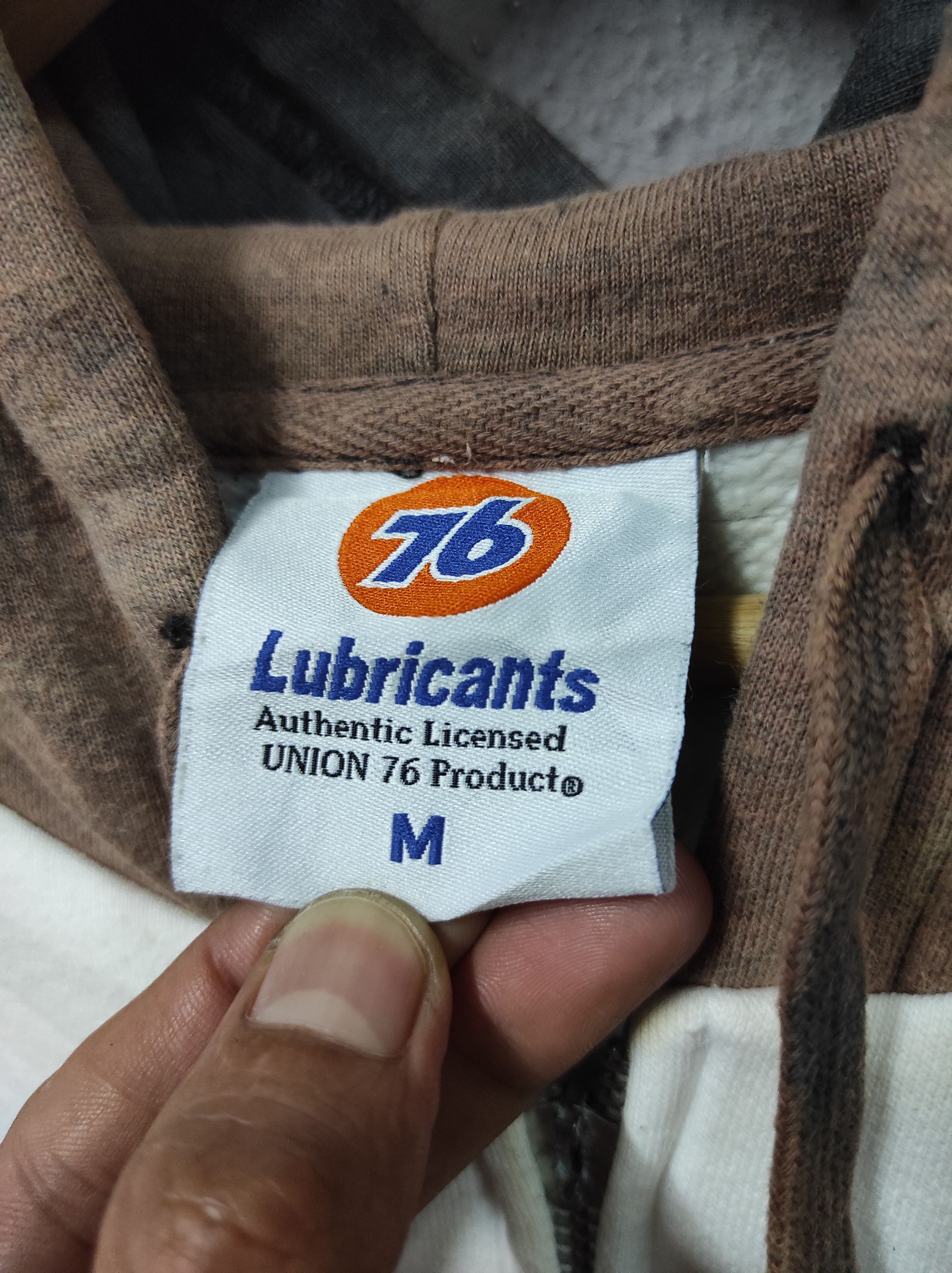 Japanese Brand 76 LUBRICANTS MOTOR OIL RACING FUEL HOODIE TIE DYE Size US M / EU 48-50 / 2 - 8 Thumbnail