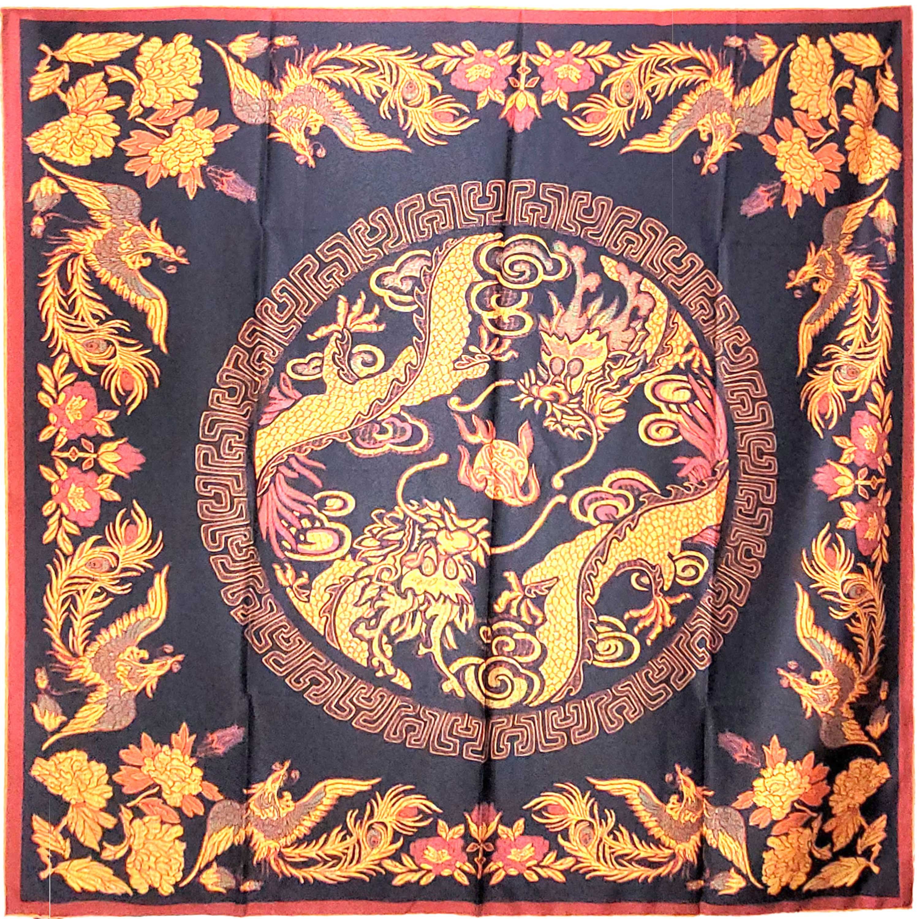 Other NWT Double Sided Silk Scarf 52"x52" Large Square Wrap 3242 Size ONE SIZE - 2 Thumbnail