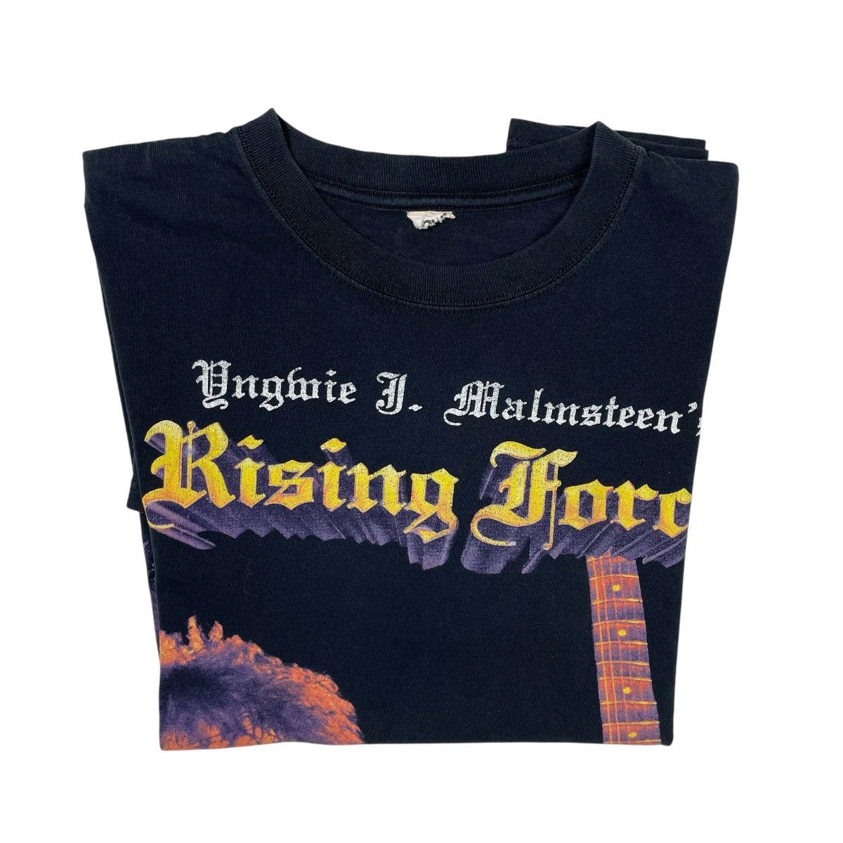 Vintage 1990s Yngwie Malmsteen Rising Force Tee - M/L Size US M / EU 48-50 / 2 - 3 Thumbnail