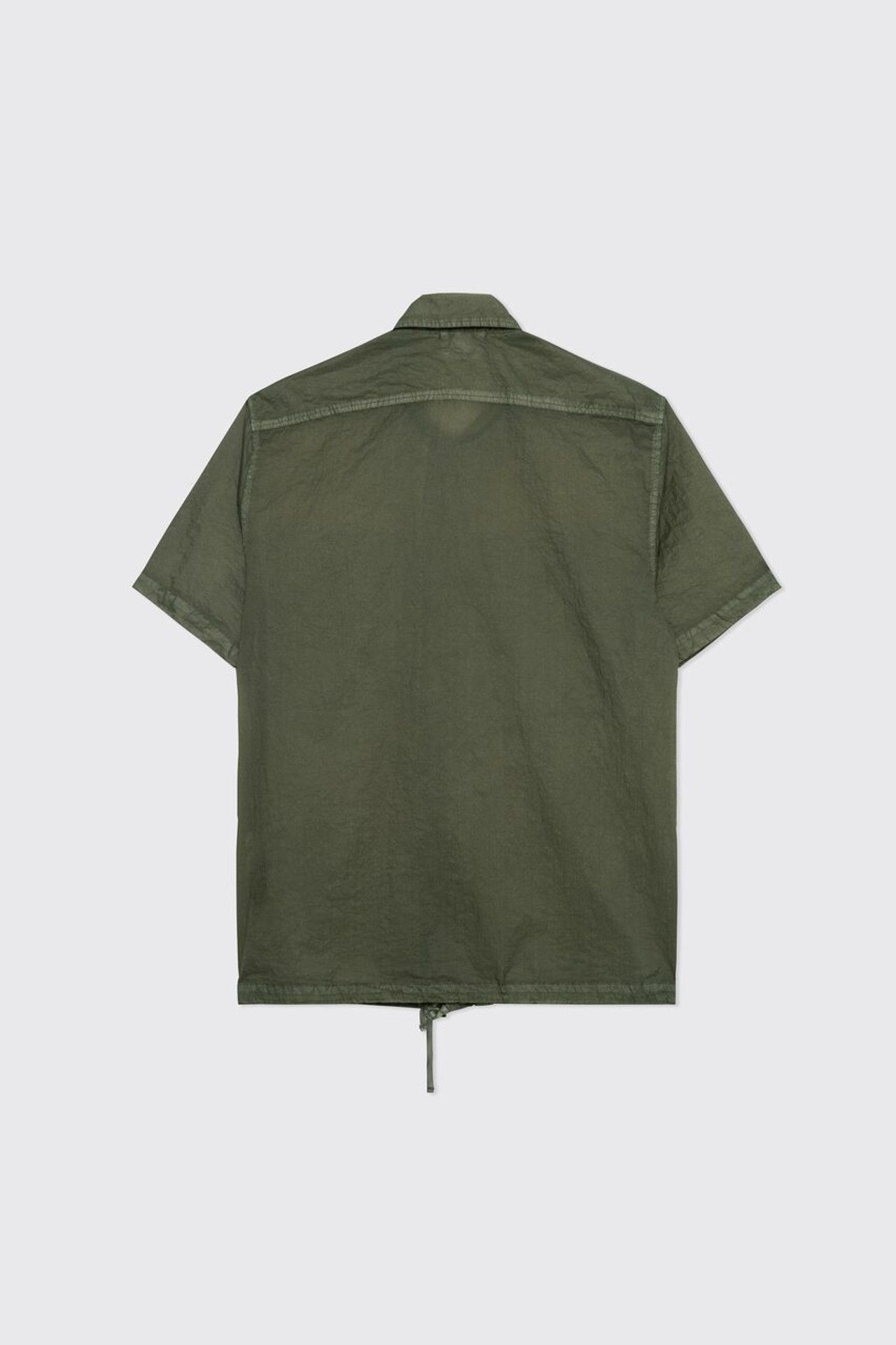 C.P. Company o1y1224 Solid Color Shirt in Military Green Size US M / EU 48-50 / 2 - 4 Thumbnail