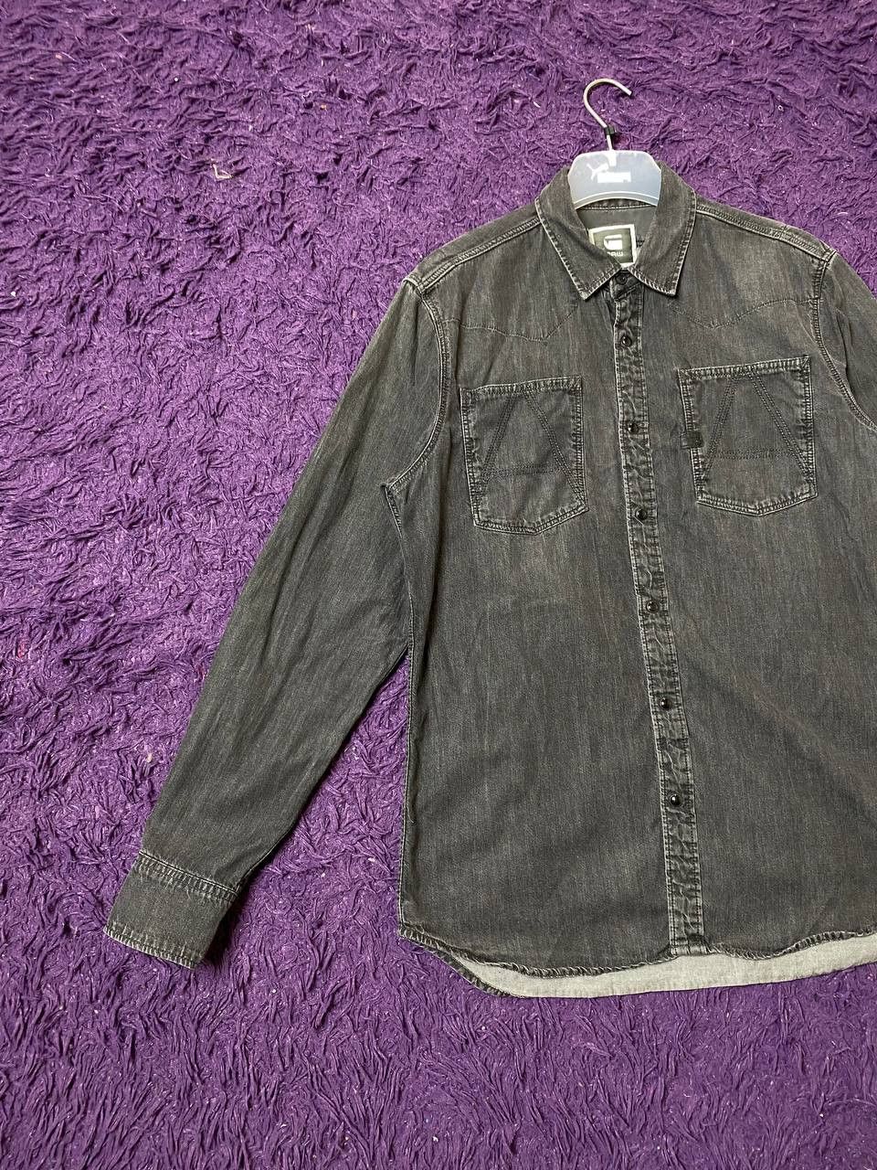 G-Star Streetwear Denim Shirt G-Star Raw Size L Y2K Size US L / EU 52-54 / 3 - 8 Thumbnail