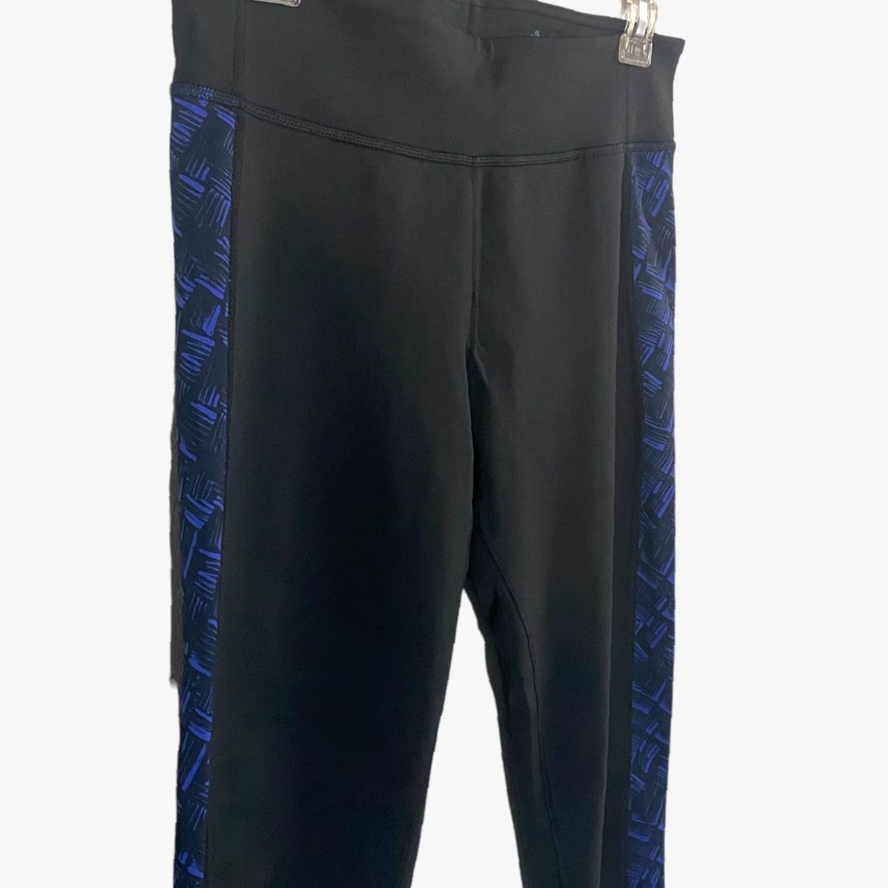 Adidas Adidas Climalite Womens Medium Black Leggings Stretch Yoga 3/4 Mid-Rise Cropped Size 32" / US 10 / IT 46 - 5 Thumbnail