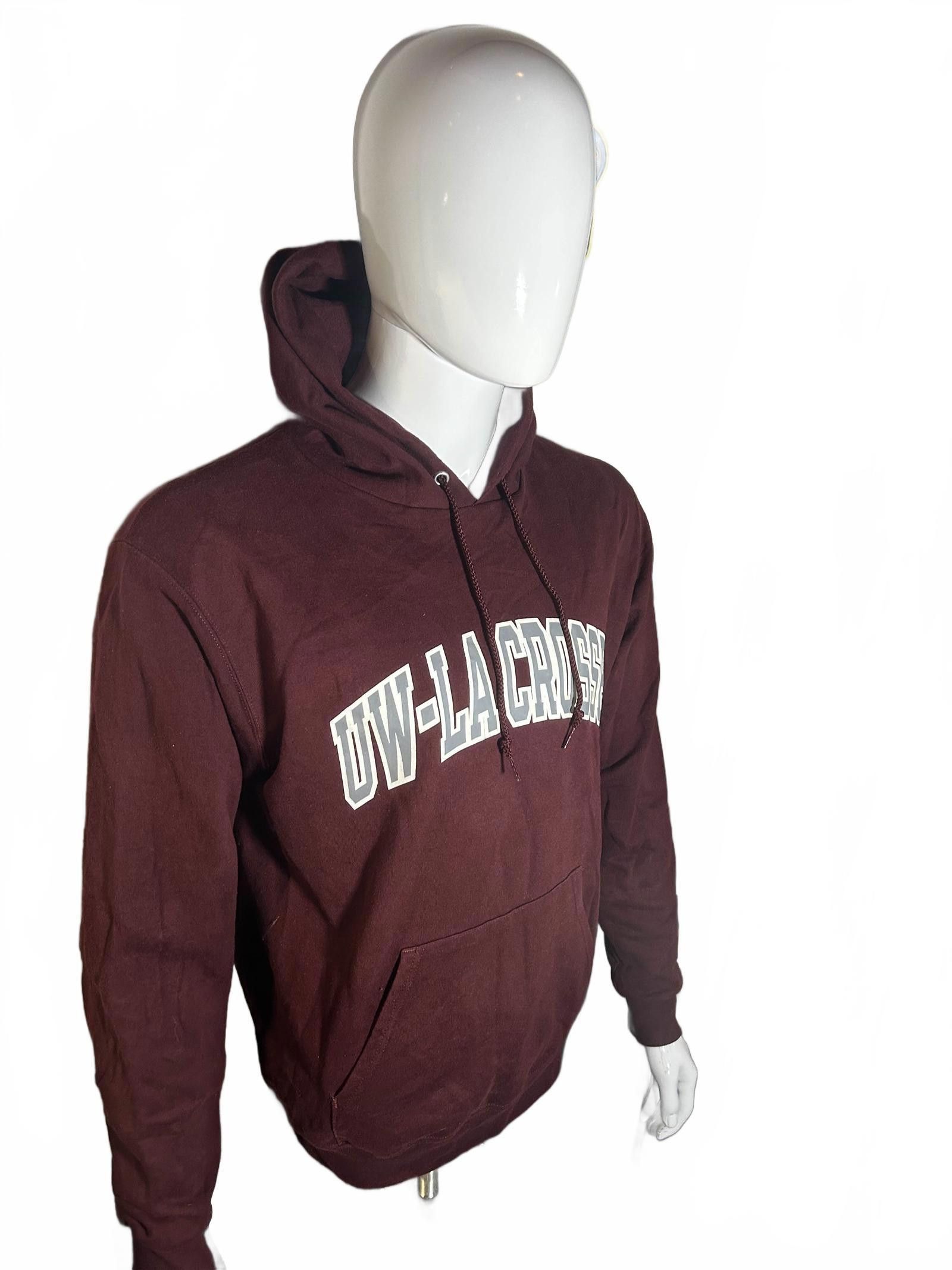 Champion Vintage Champion UW-La Crosse Hoodie Medium Maroon Size US M / EU 48-50 / 2 - 2 Thumbnail