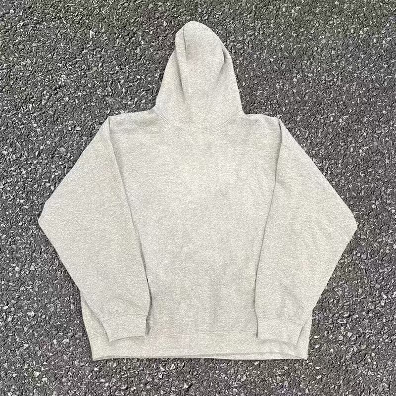 Japanese Brand Grey casual retro hand print hoodie y2k Size US M / EU 48-50 / 2 - 2 Thumbnail