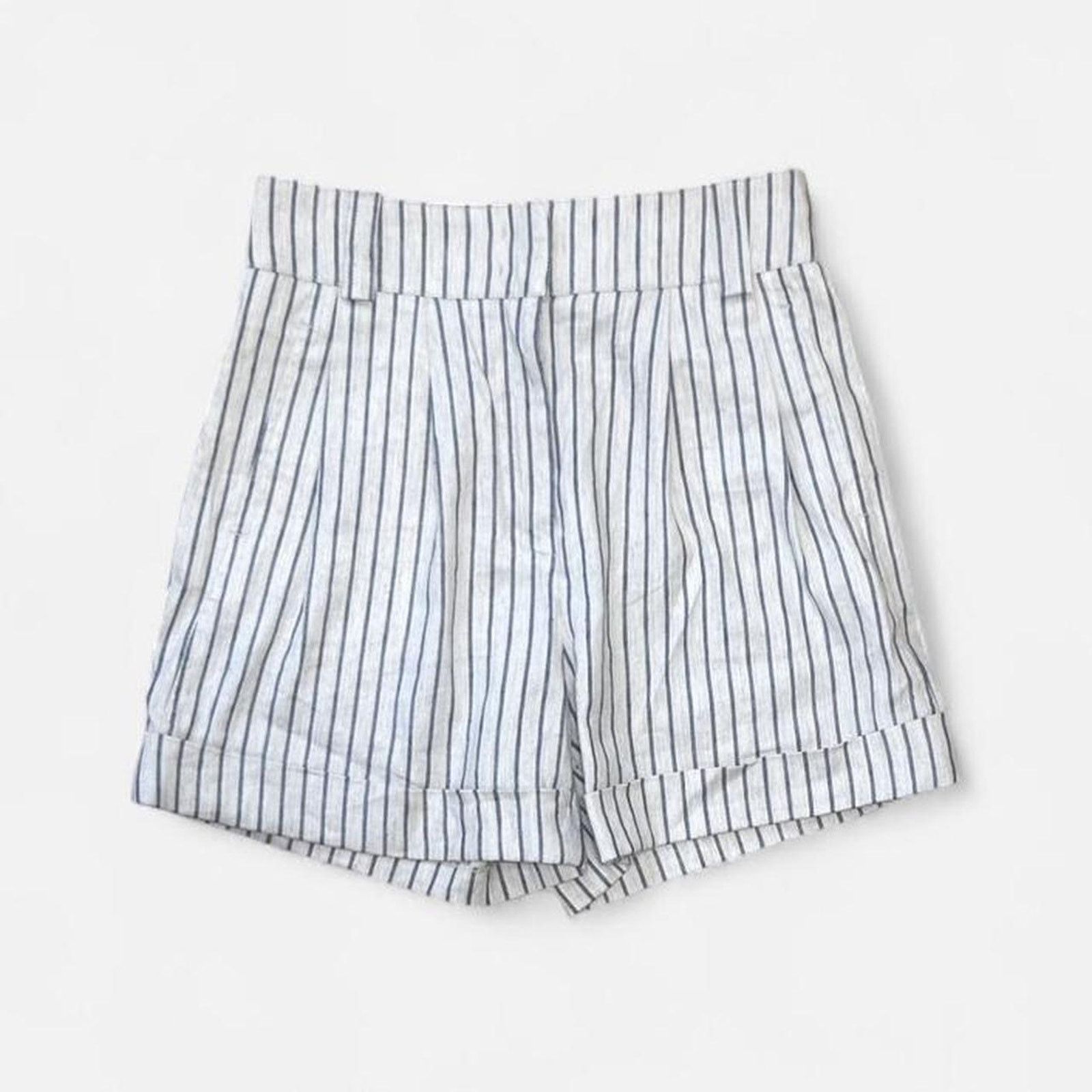G. Label by goop Goop linen blend tailored shorts Size 26" / US 2 / IT 38 - 1 Thumbnail
