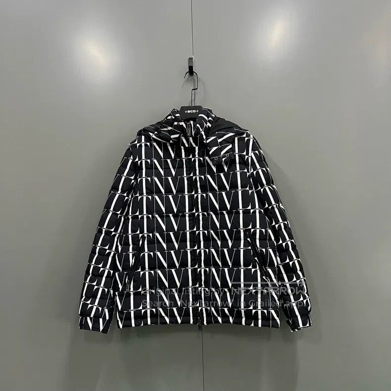Valentino Valentino Down jacket with a full printed logo Size US L / EU 52-54 / 3 - 1 Thumbnail