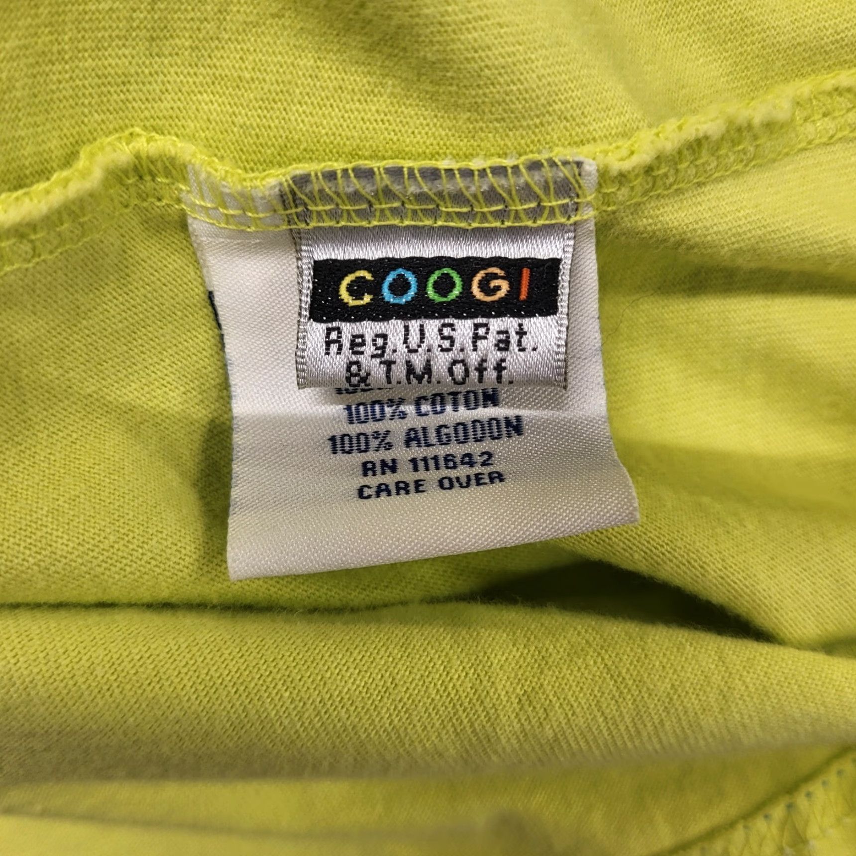 Coogi VTG Coogi Shirt Men's XXL Dream Catcher Embroidered Y2K T-Shirt Baggy 90’s Yellow Cotton Logo Short Sleeve Crew Neck Size US XXL / EU 58 / 5 - 7 Thumbnail