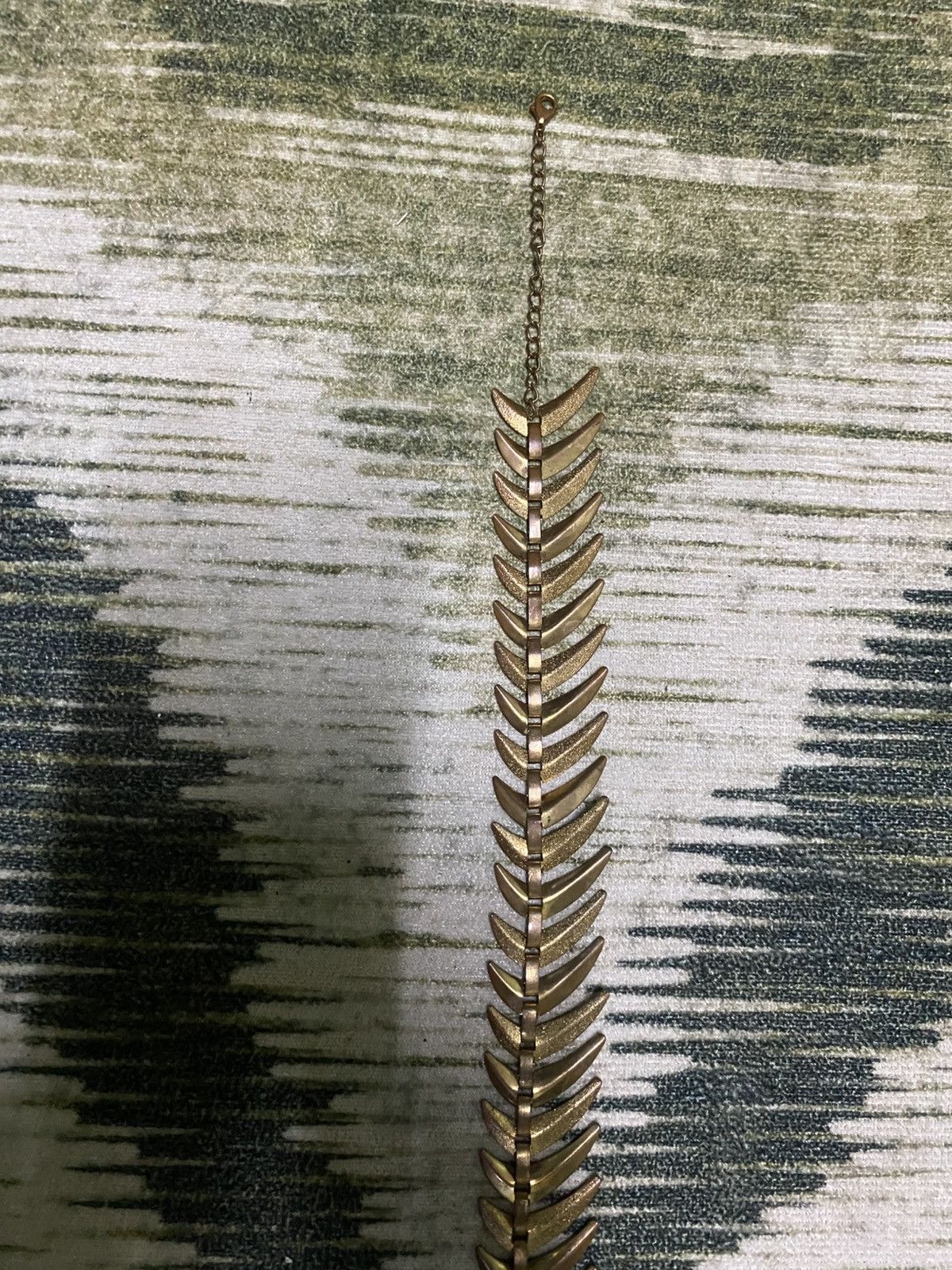 Designer × Handmade × Vintage Gold Tone Spiky Western Choker Necklace Size ONE SIZE - 10 Thumbnail