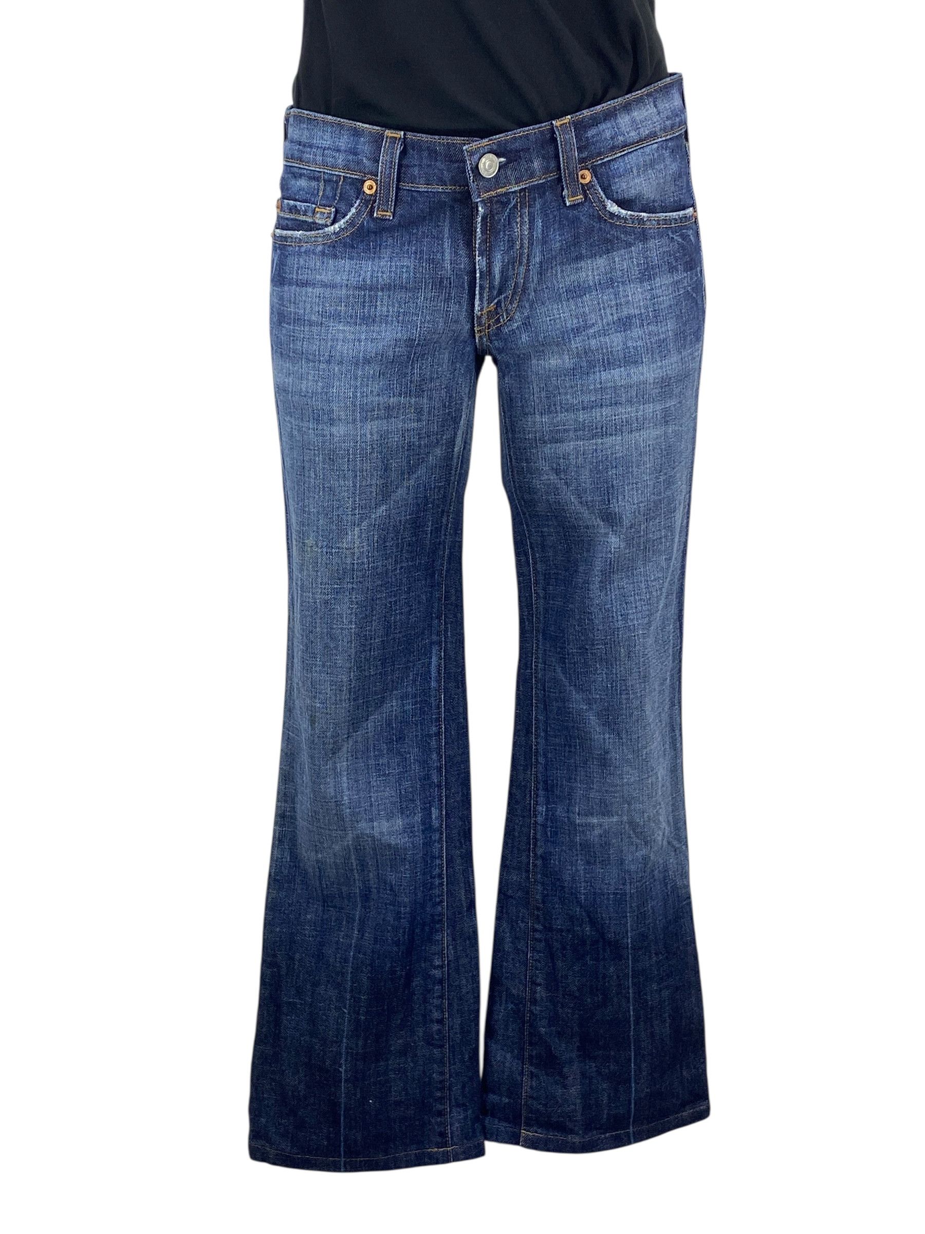 7 For All Mankind 7 for all mankind Flare Jeans Bootcut Jeans Size US 26 / EU 42 - 4 Thumbnail