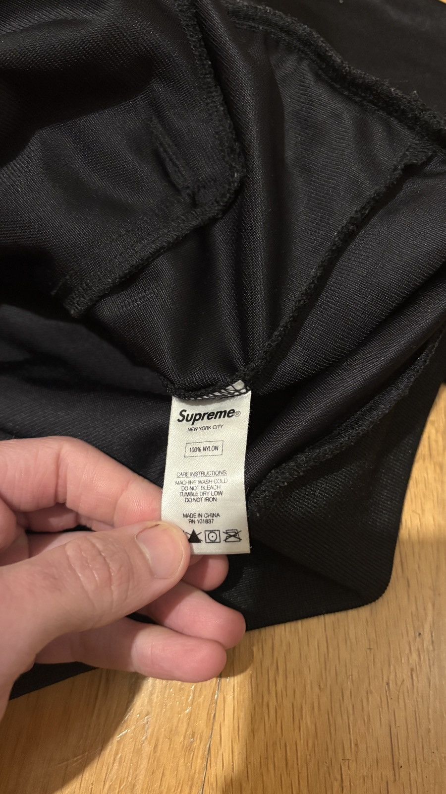 Supreme Supreme Varsity Jumper Black - Embroidered Logo Size US M / EU 48-50 / 2 - 8 Thumbnail