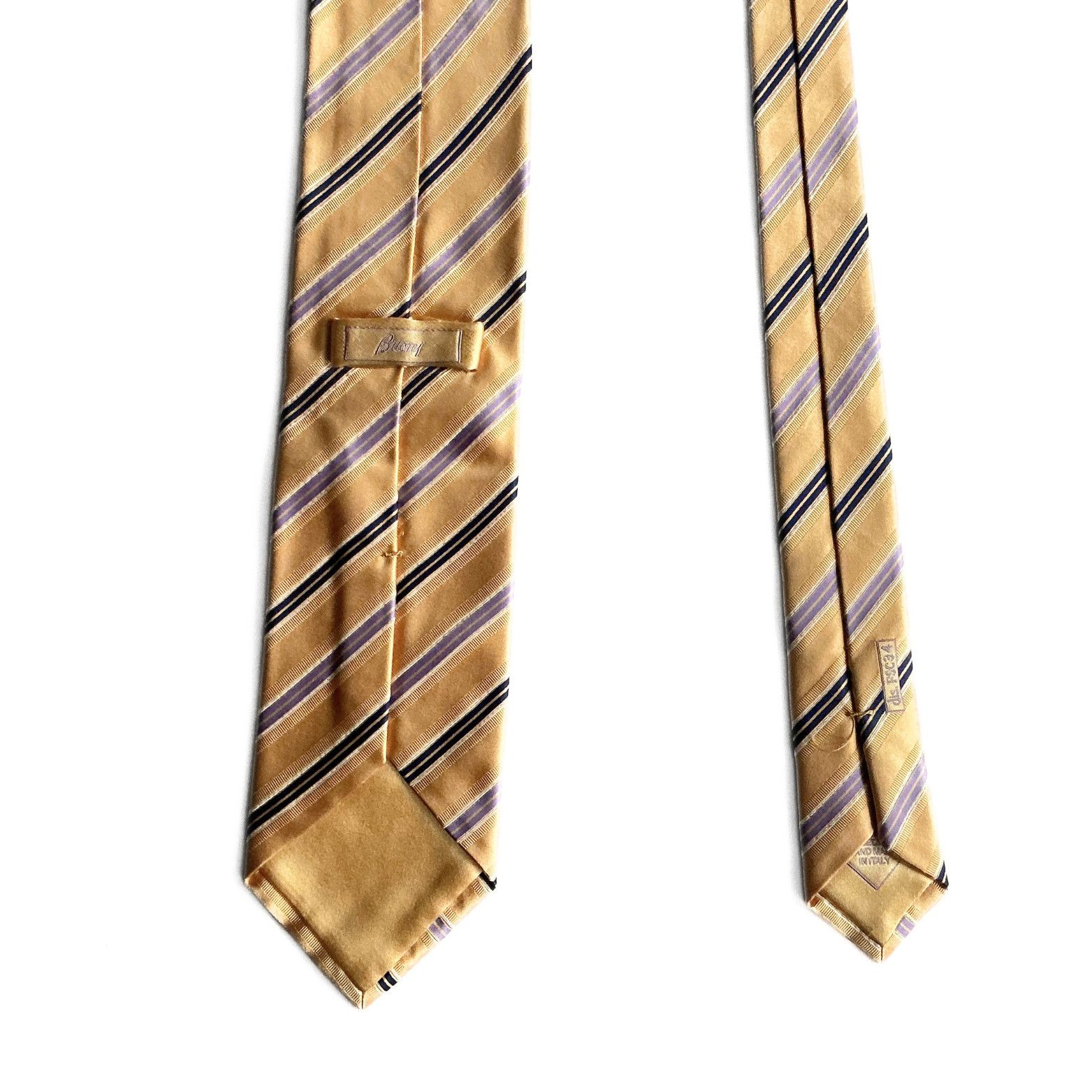 Brioni Brioni Striped Tie Size ONE SIZE - 3 Thumbnail