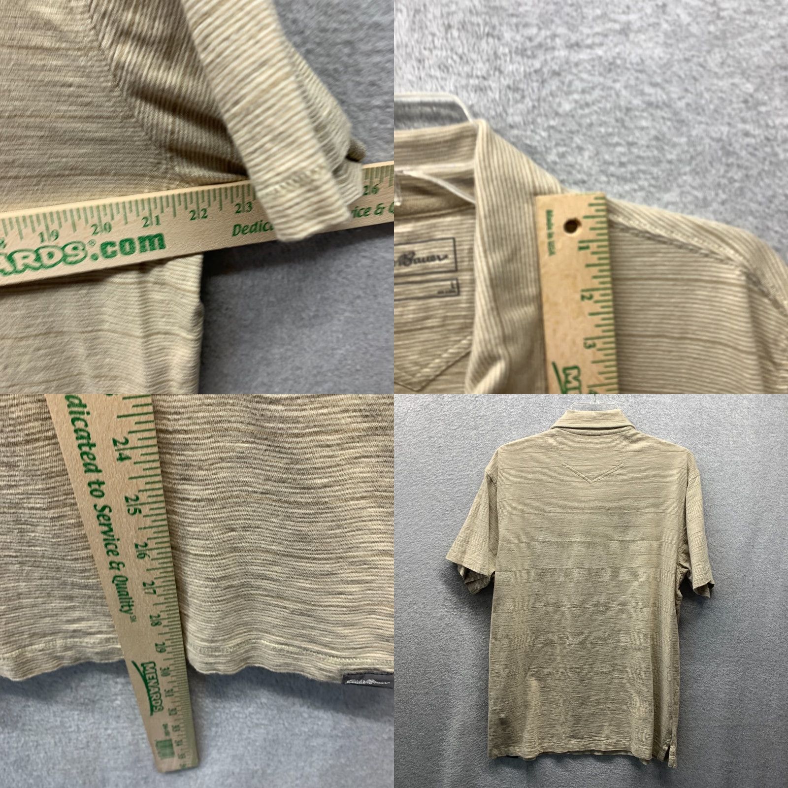 Eddie Bauer Eddie Bauer Polo Shirt Adult Large Brown Cotton Outdoors Mens Activewear Polo Shirt Brown 2 Size US L / EU 52-54 / 3 - 8 Thumbnail