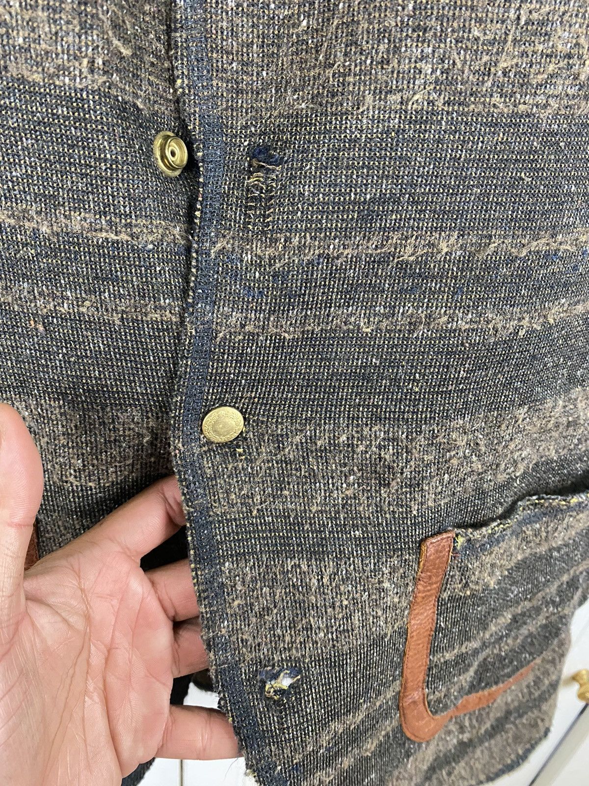 Kapital ✅️Vest Kapital Wool Leather Line Size US M / EU 48-50 / 2 - 10 Thumbnail