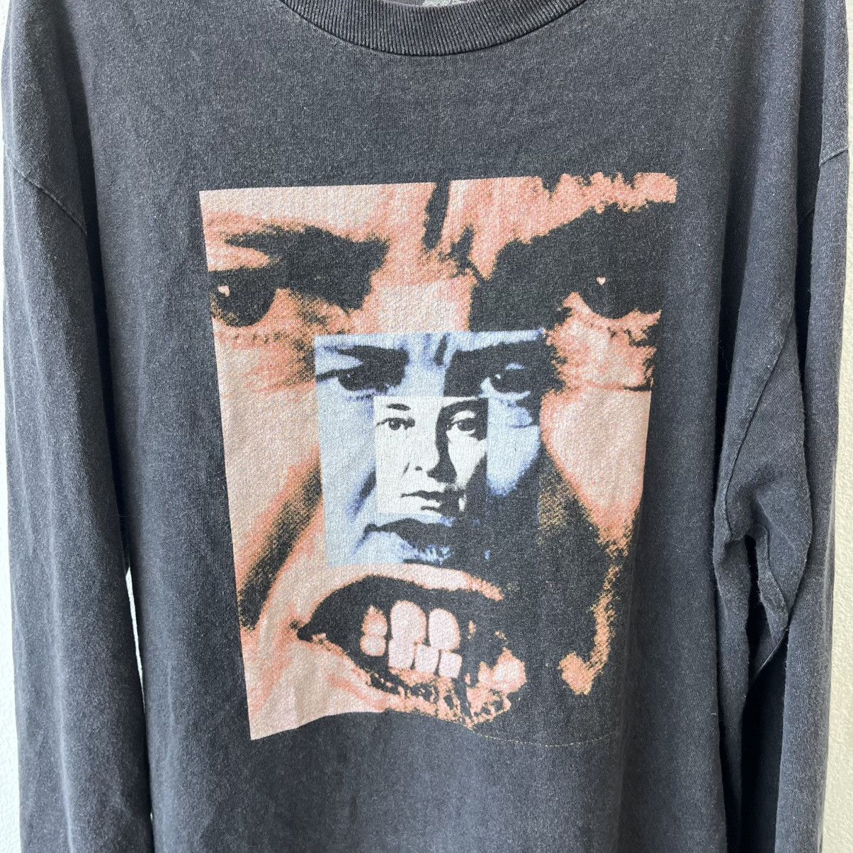 Pleasures VINTAGE SUNFADED PLEASURES ANXIETY LONG SLEEVE SHIRT Size US M / EU 48-50 / 2 - 2 Thumbnail