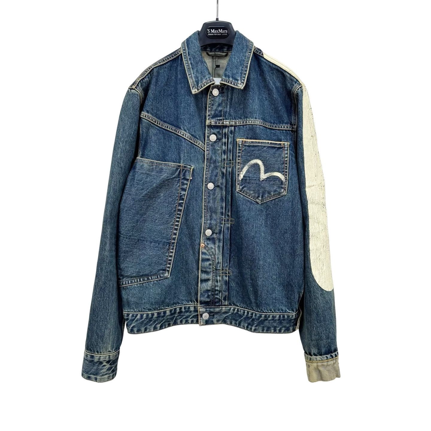 Evisu Evisu No. 2 Seagull Print Denim Jacket Size L Size US L / EU 52-54 / 3 - 1 Thumbnail