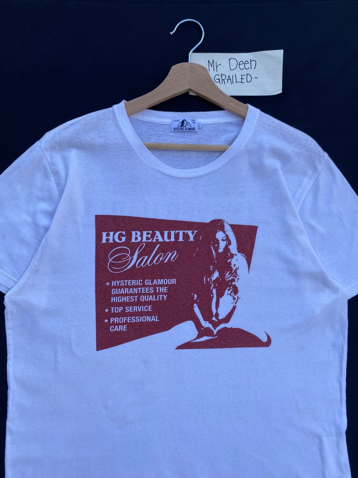 Hysteric Glamour Rare Hysteric Glamour Beauty Salon Tshirt Size US M / EU 48-50 / 2 - 1 Thumbnail