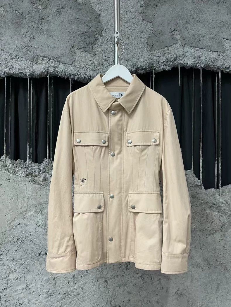 Dior Dior Jacket in Beige Color-dmc Size US S / EU 44-46 / 1 - 1 Thumbnail