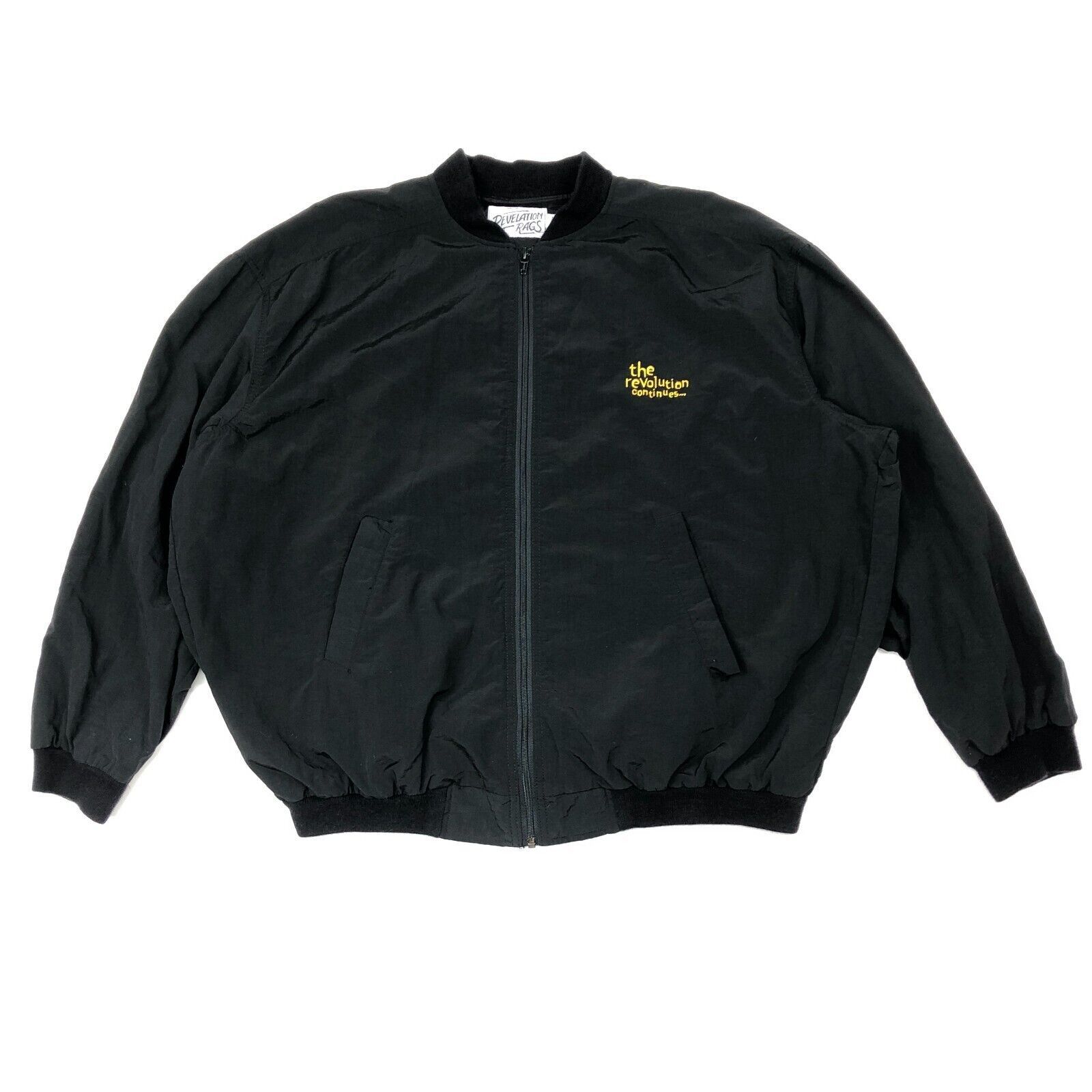 Fox Racing × Vintage Vintage 90s Fox TV The Revolution Continues Jacket Coat Size US L / EU 52-54 / 3 - 3 Thumbnail
