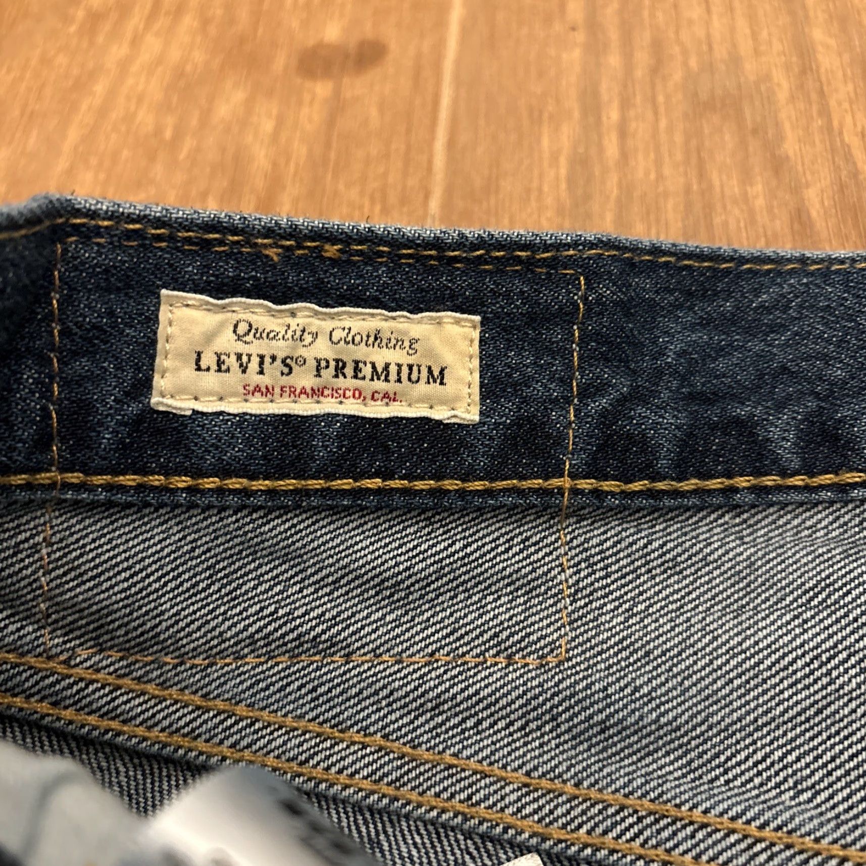 Levi's VINTAGE Levi's 501 Big E Jeans Blue Size 36/30 Button Fly Mens Size US 36 / EU 52 - 5 Thumbnail