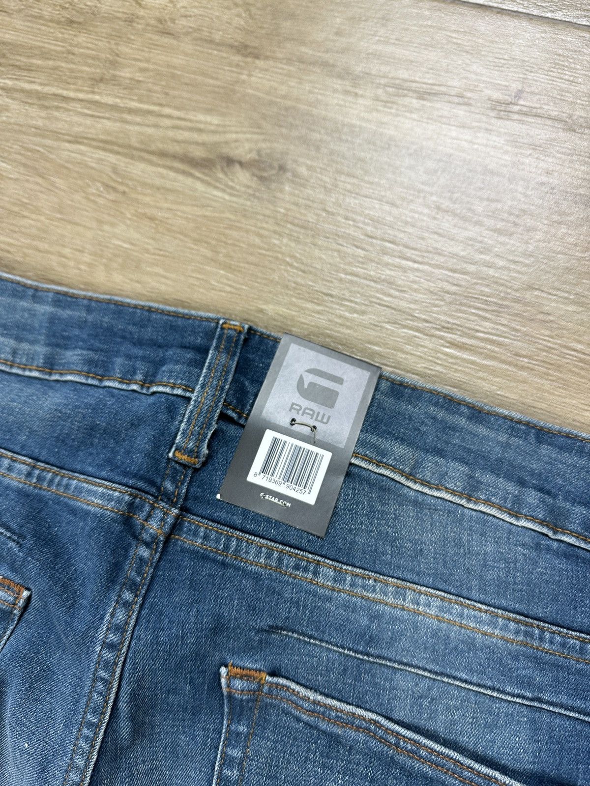 G-Star NEW🏷️ G-Star Raw D-Staq 5-PKT Slim Denim Jeans Size US 33 - 10 Thumbnail