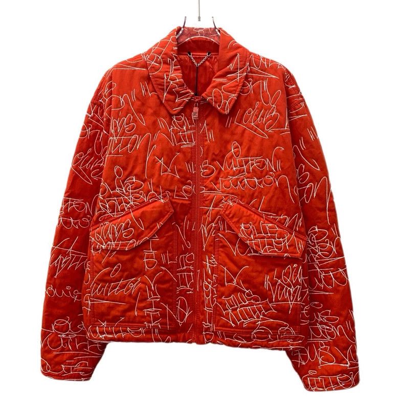 Louis Vuitton Louis Vuitton 22 embroidered cotton lapel zip jacket with Size US M / EU 48-50 / 2 - 1 Thumbnail